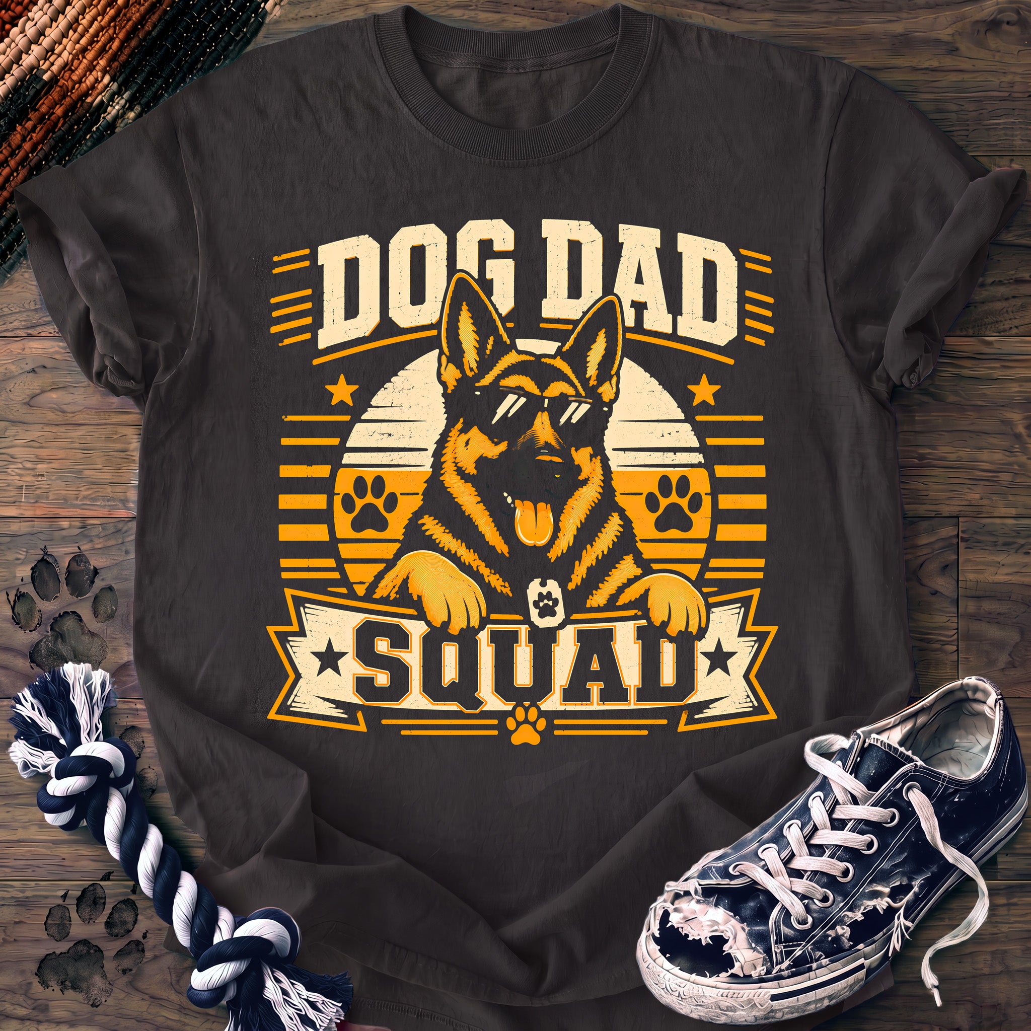 PAWSSION CLUB t-shirt in Graphite color - SKU PC-0202