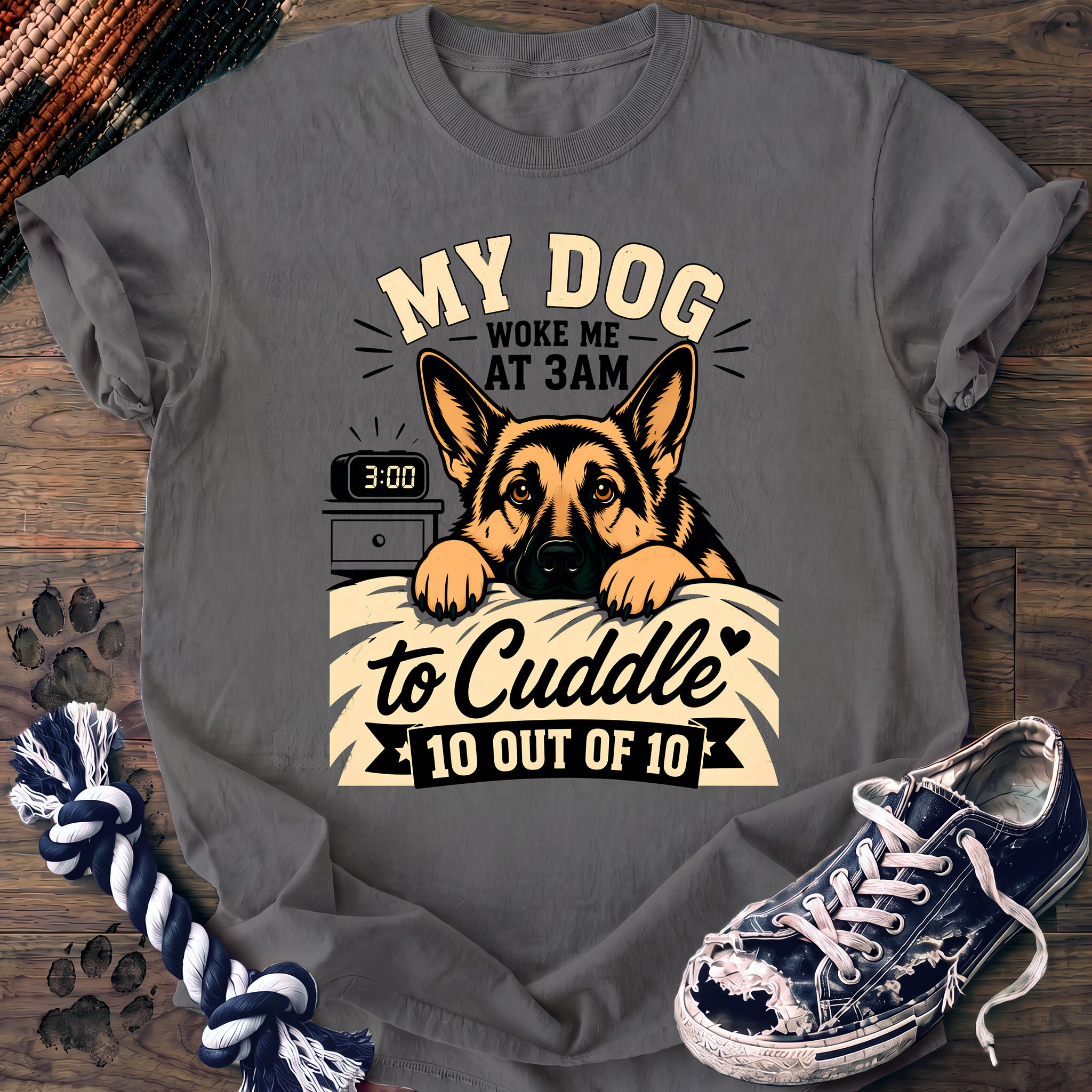 PAWSSION CLUB t-shirt in Grey color - SKU PC-0203
