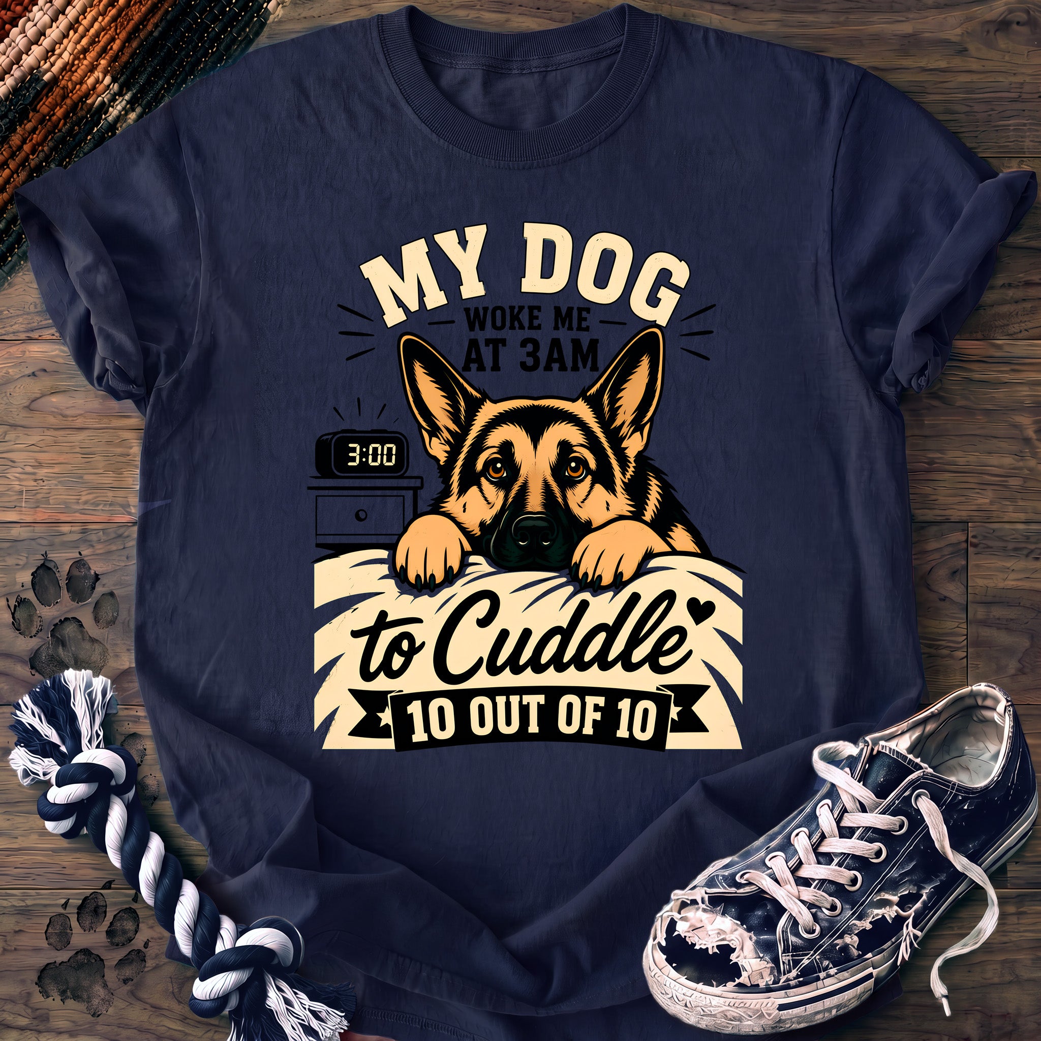 PAWSSION CLUB t-shirt in Navy color - SKU PC-0203