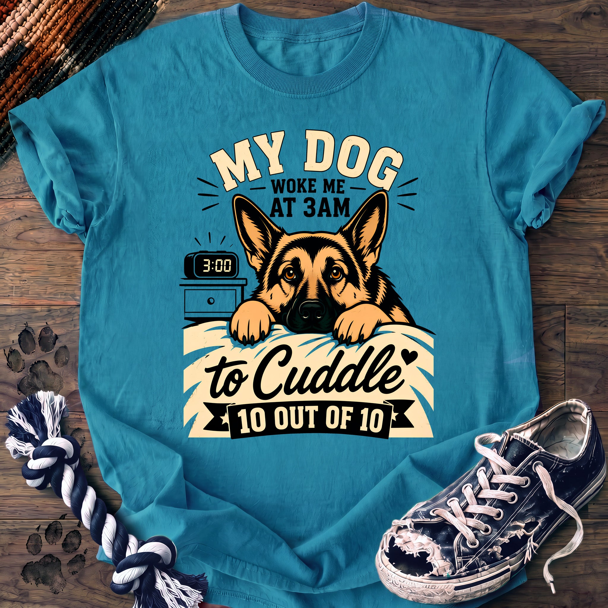 PAWSSION CLUB t-shirt in Sapphire color - SKU PC-0203