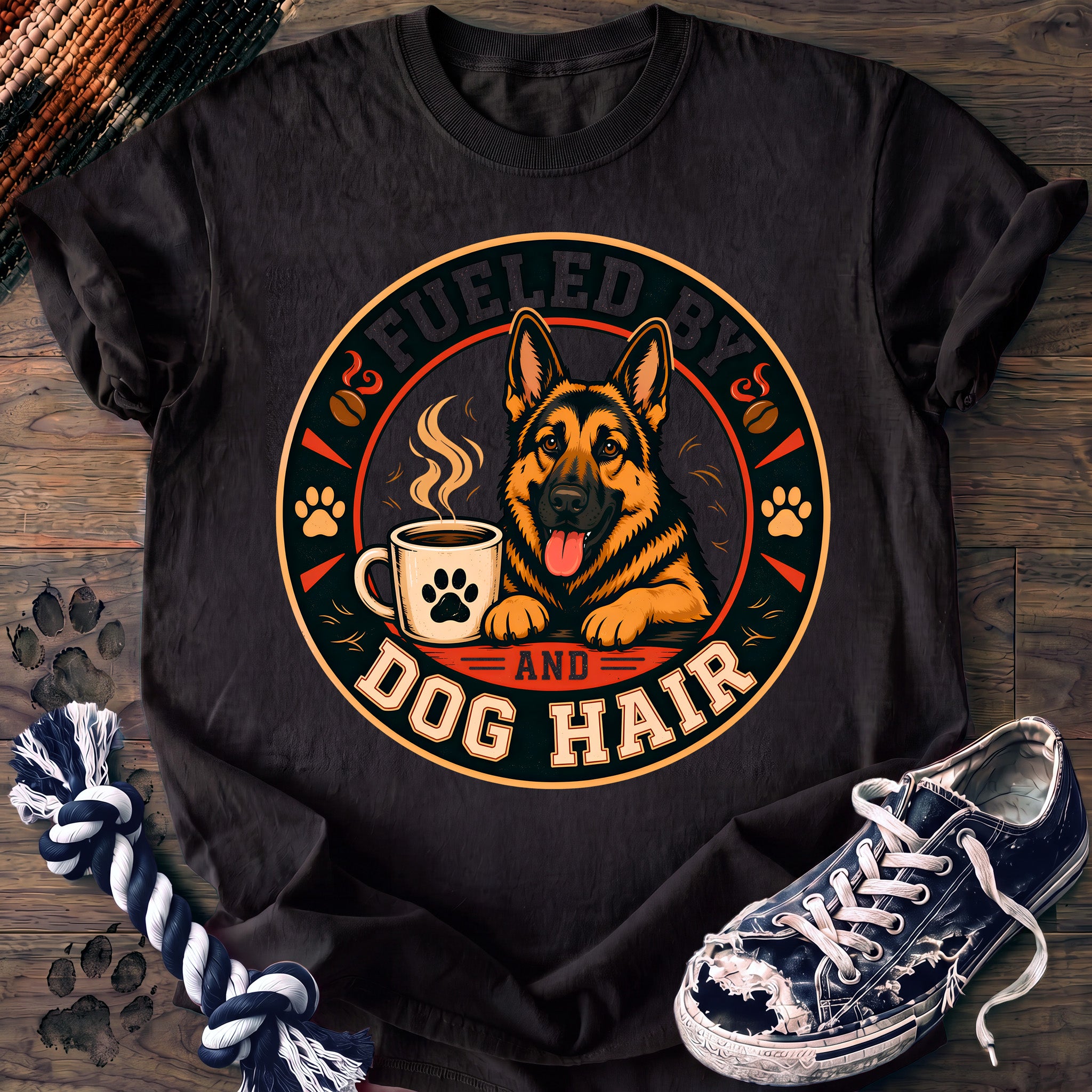 PAWSSION CLUB t-shirt in Black color - SKU PC-0204