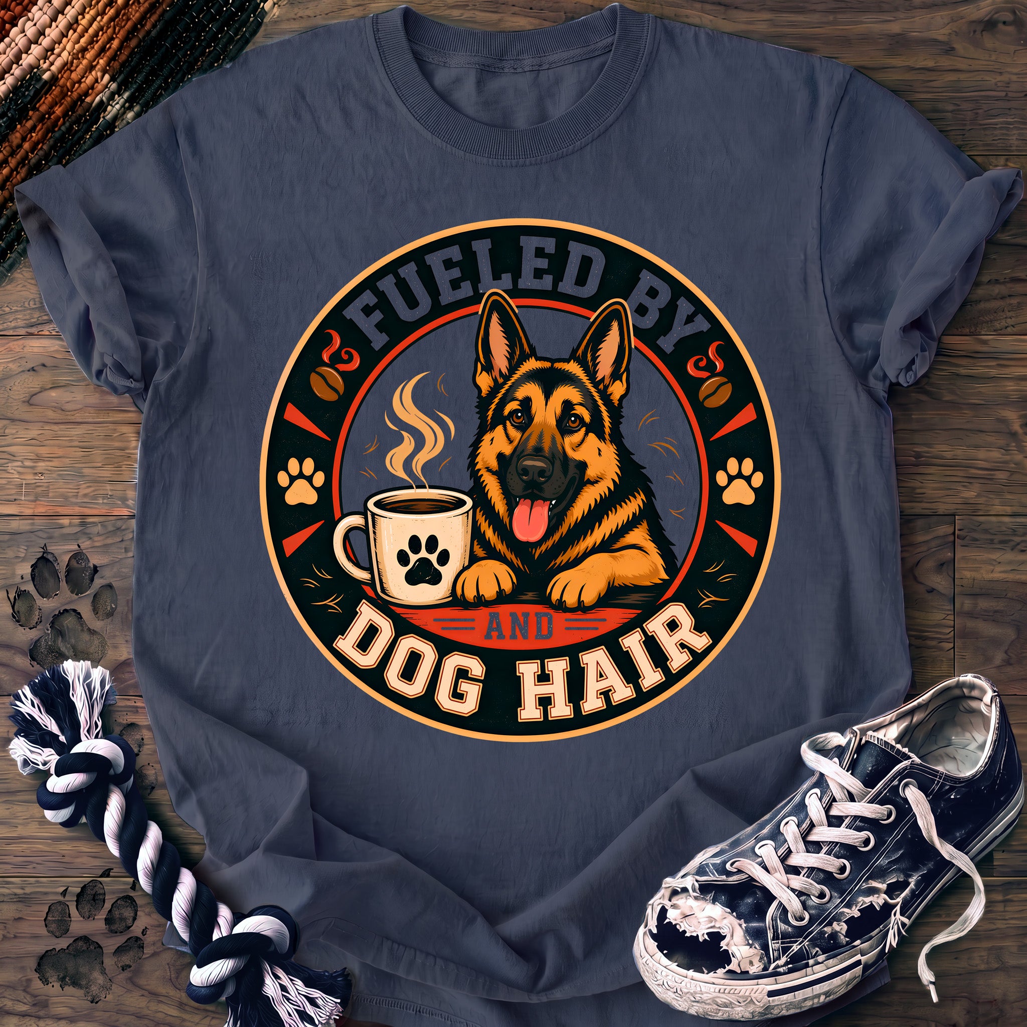 PAWSSION CLUB t-shirt in BlueJean color - SKU PC-0204