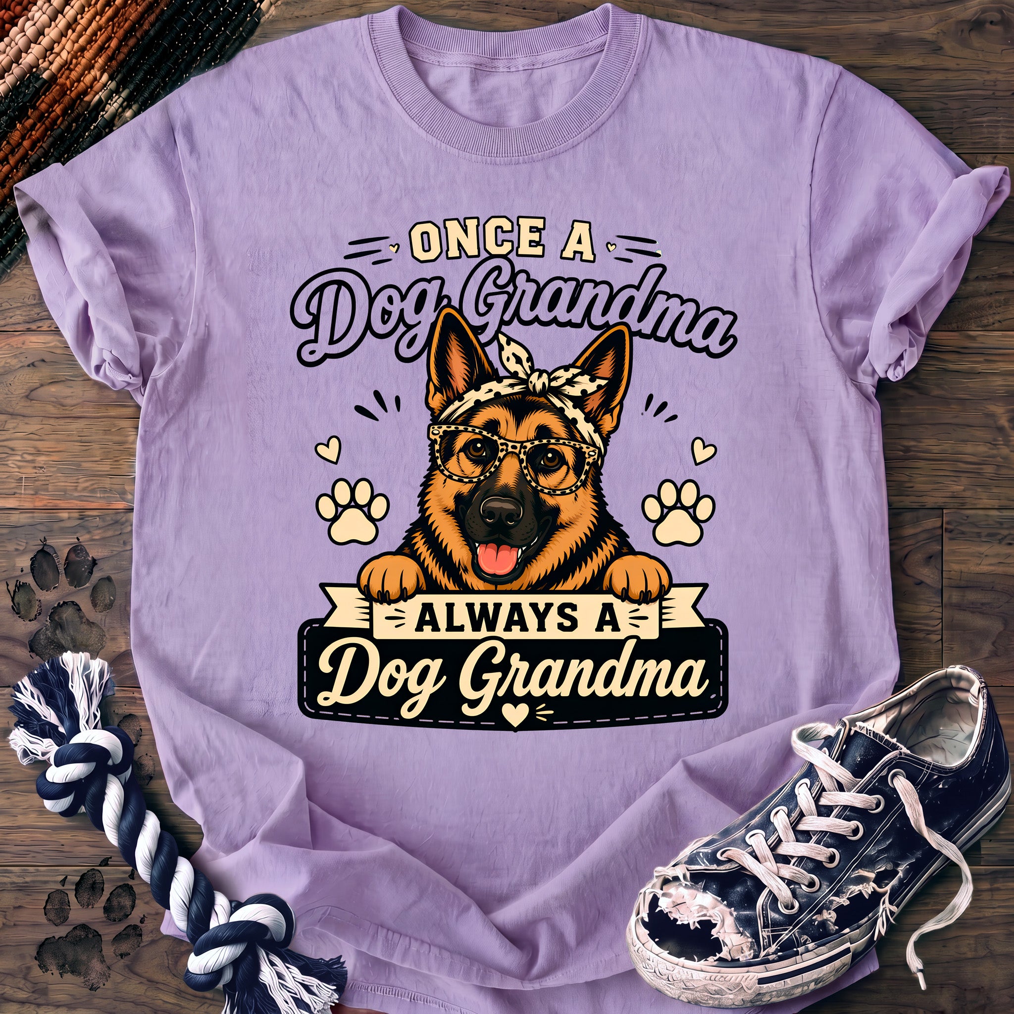 PAWSSION CLUB t-shirt in Orchid color - SKU PC-0205