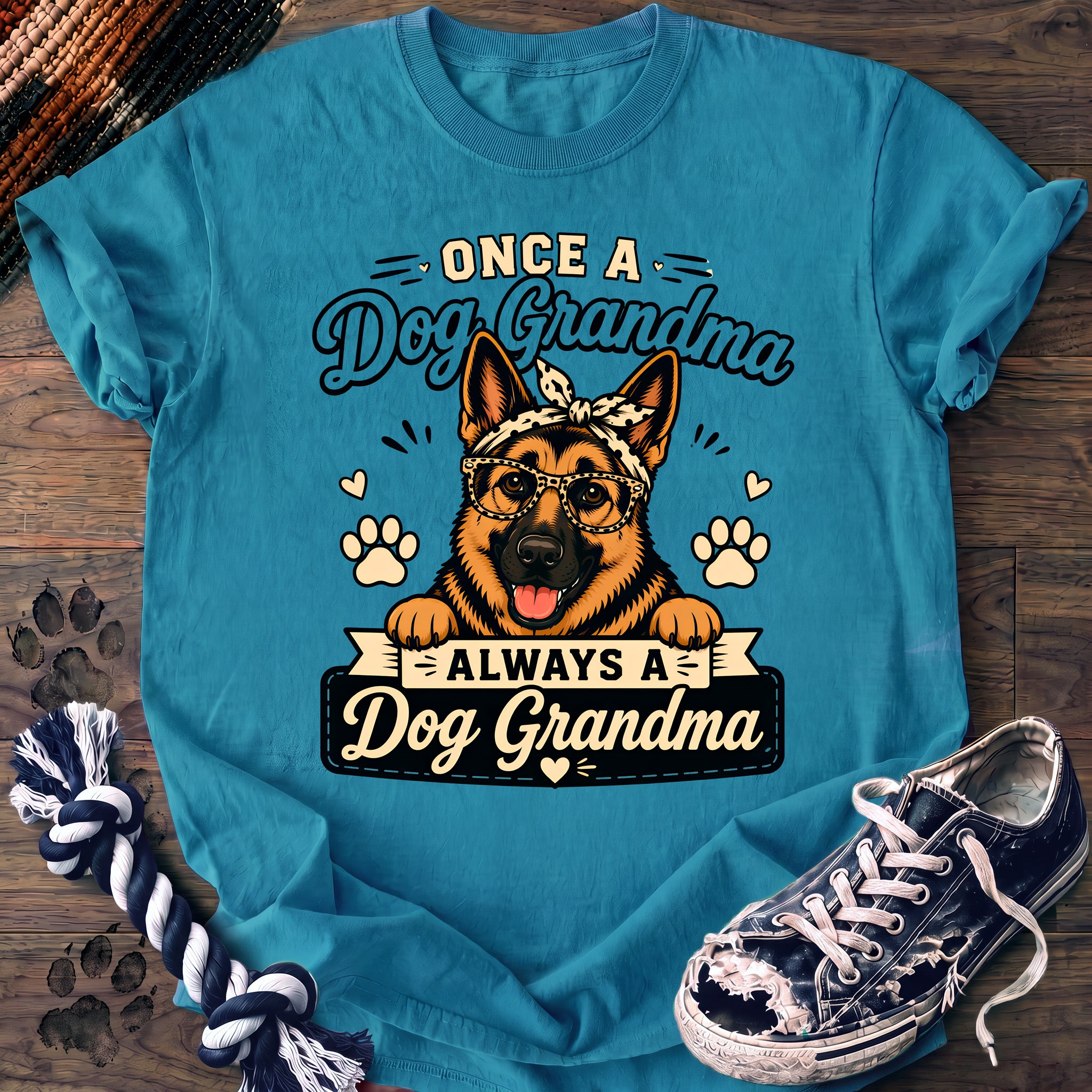 PAWSSION CLUB t-shirt in Sapphire color - SKU PC-0205