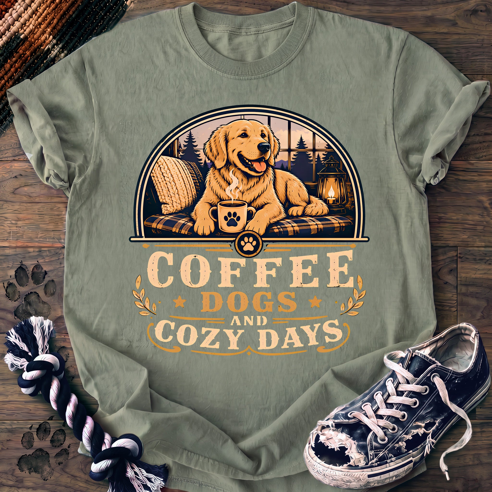 PAWSSION CLUB t-shirt in Bay color - SKU PC-0206