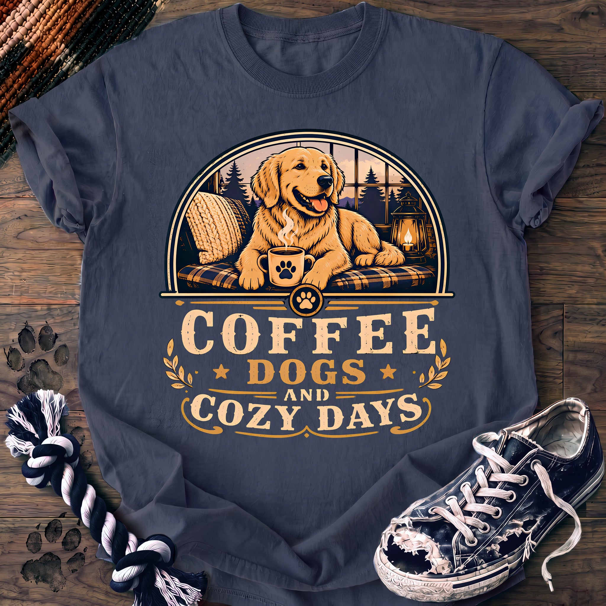 PAWSSION CLUB t-shirt in BlueJean color - SKU PC-0206