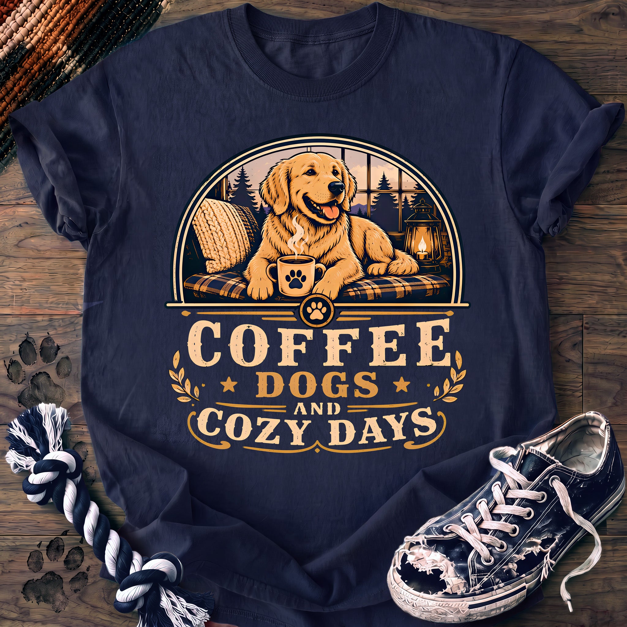PAWSSION CLUB t-shirt in Navy color - SKU PC-0206