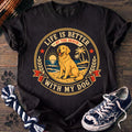 PAWSSION CLUB t-shirt in Black color - SKU PC-0208