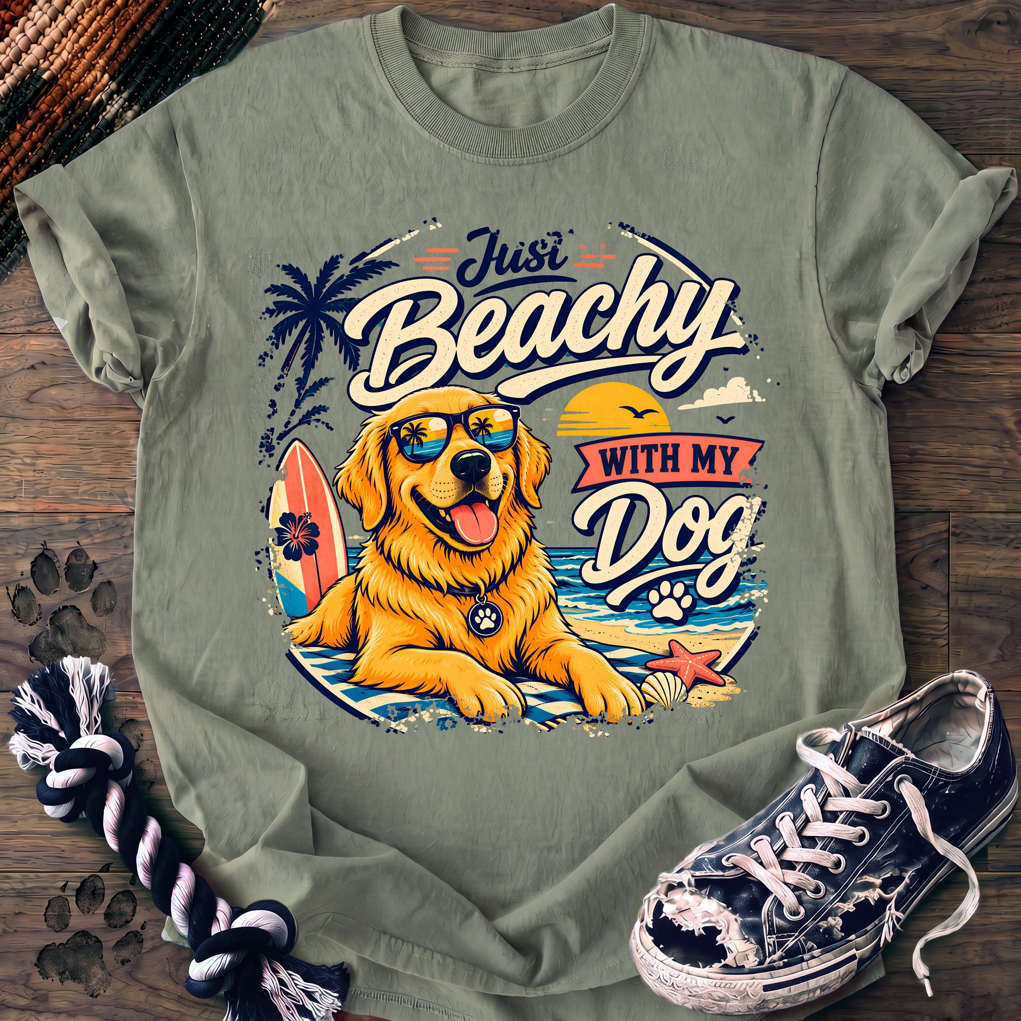 PAWSSION CLUB t-shirt in Bay color - SKU PC-0209
