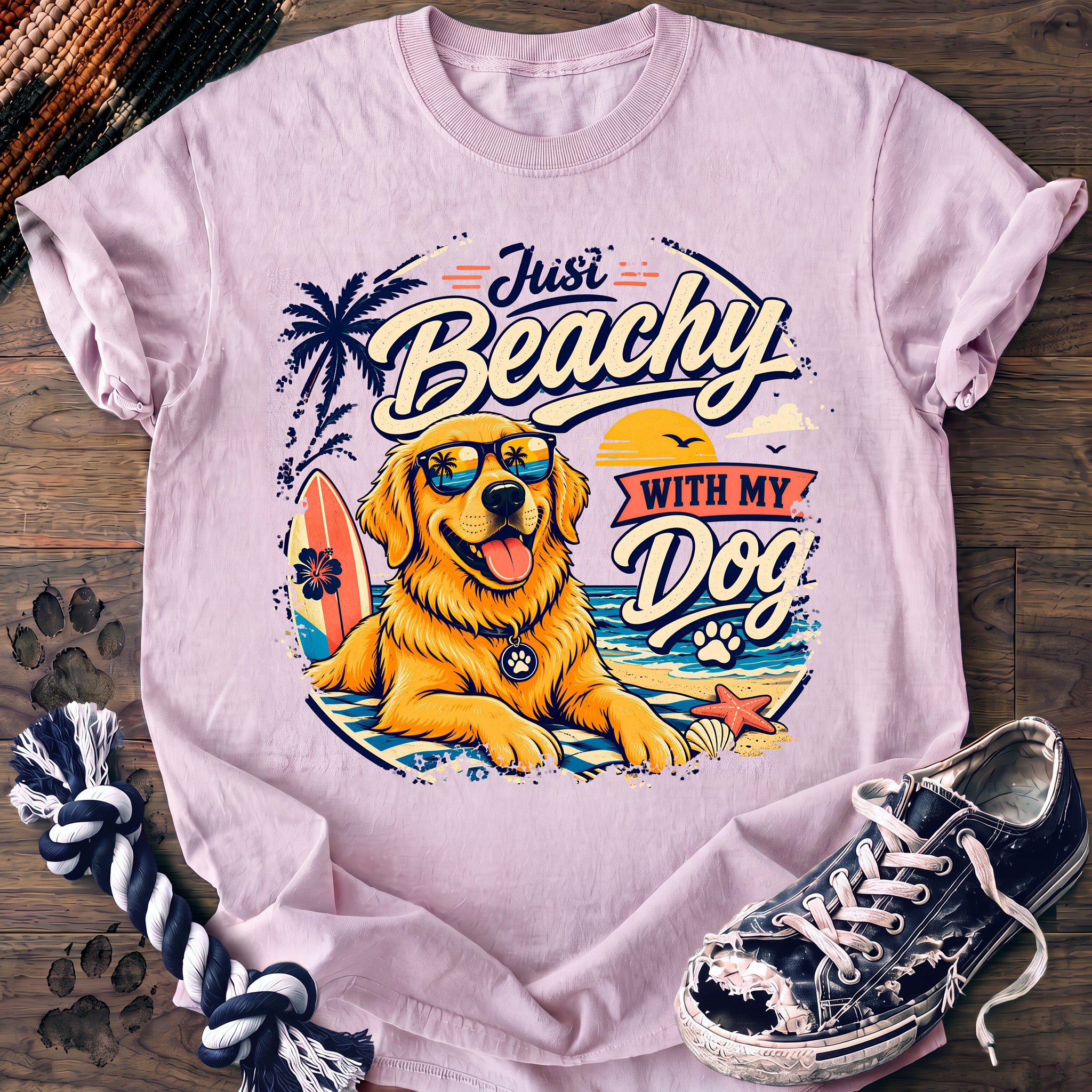 PAWSSION CLUB t-shirt in Blossom color - SKU PC-0209