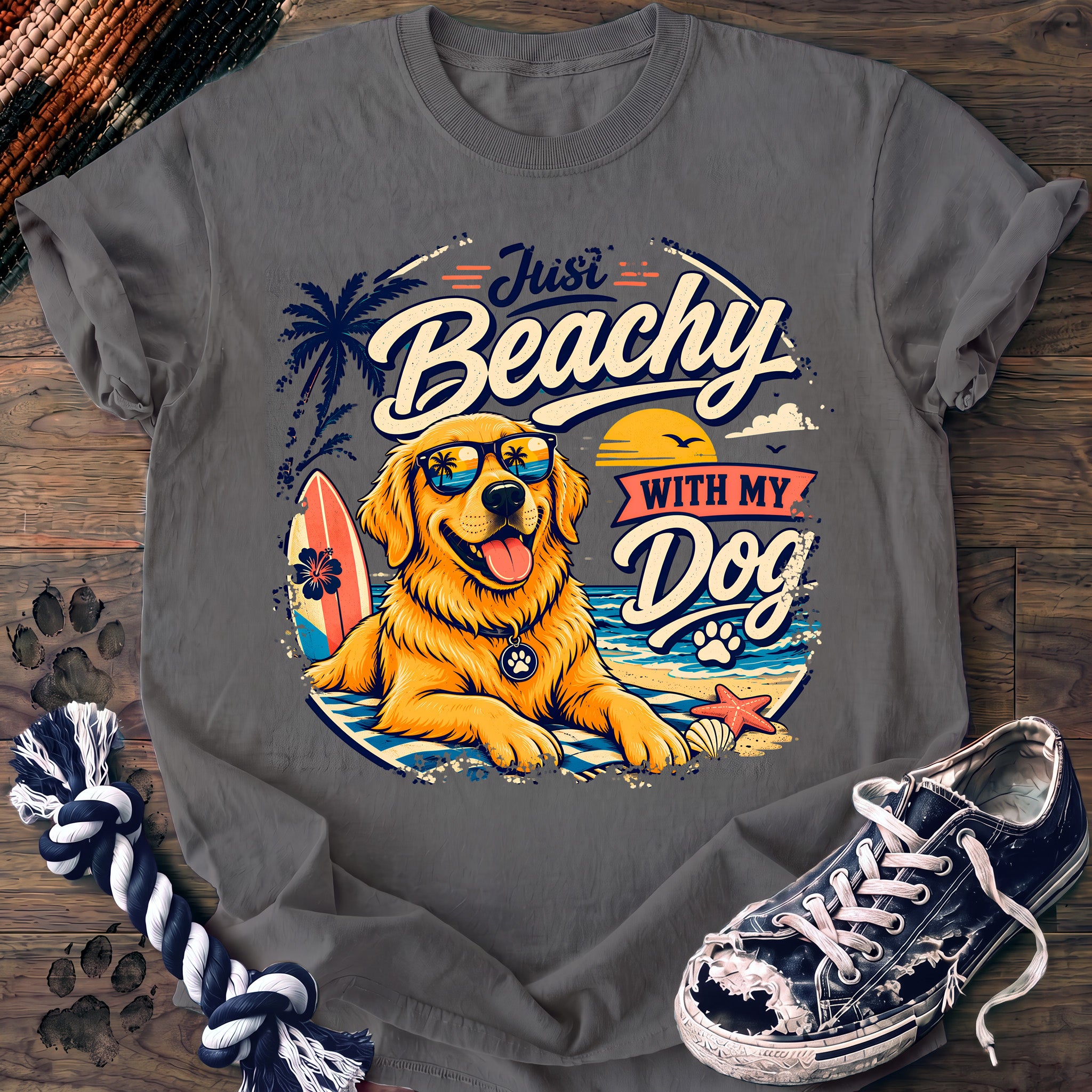PAWSSION CLUB t-shirt in Grey color - SKU PC-0209