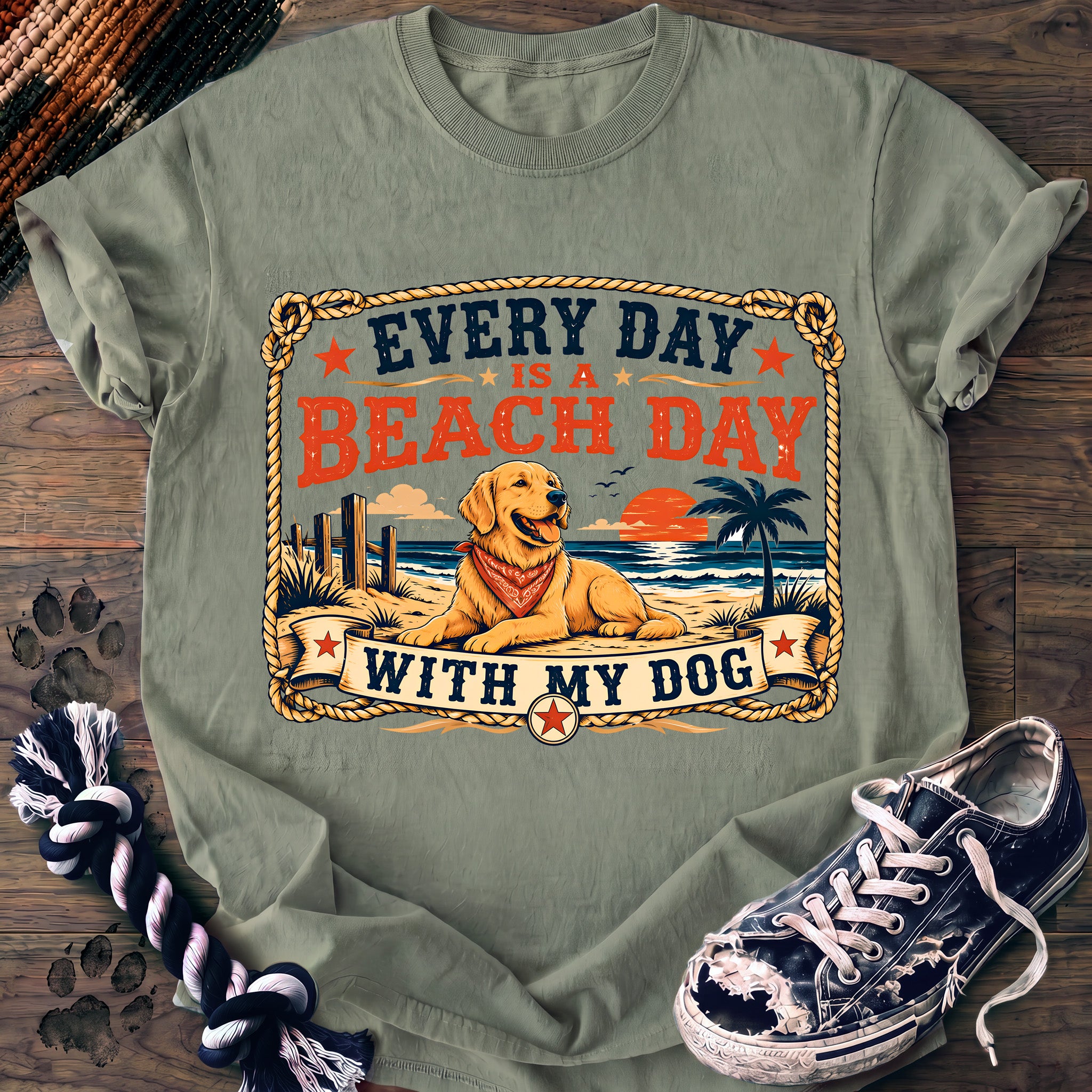 PAWSSION CLUB t-shirt in Bay color - SKU PC-0211