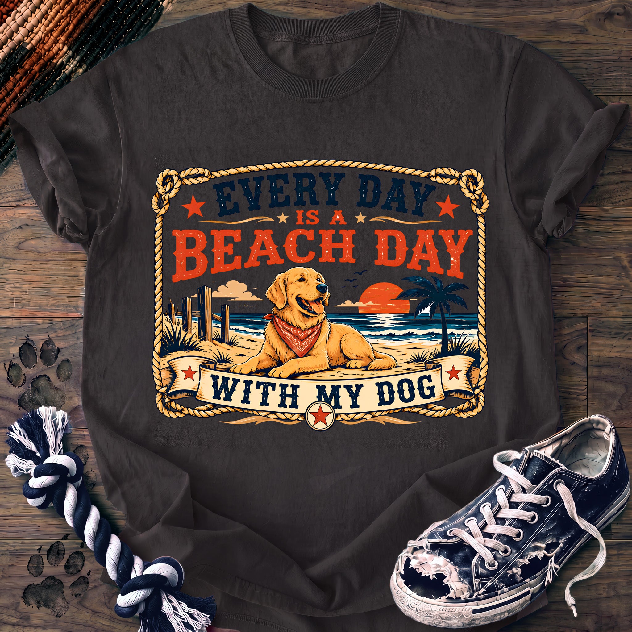 PAWSSION CLUB t-shirt in Graphite color - SKU PC-0211
