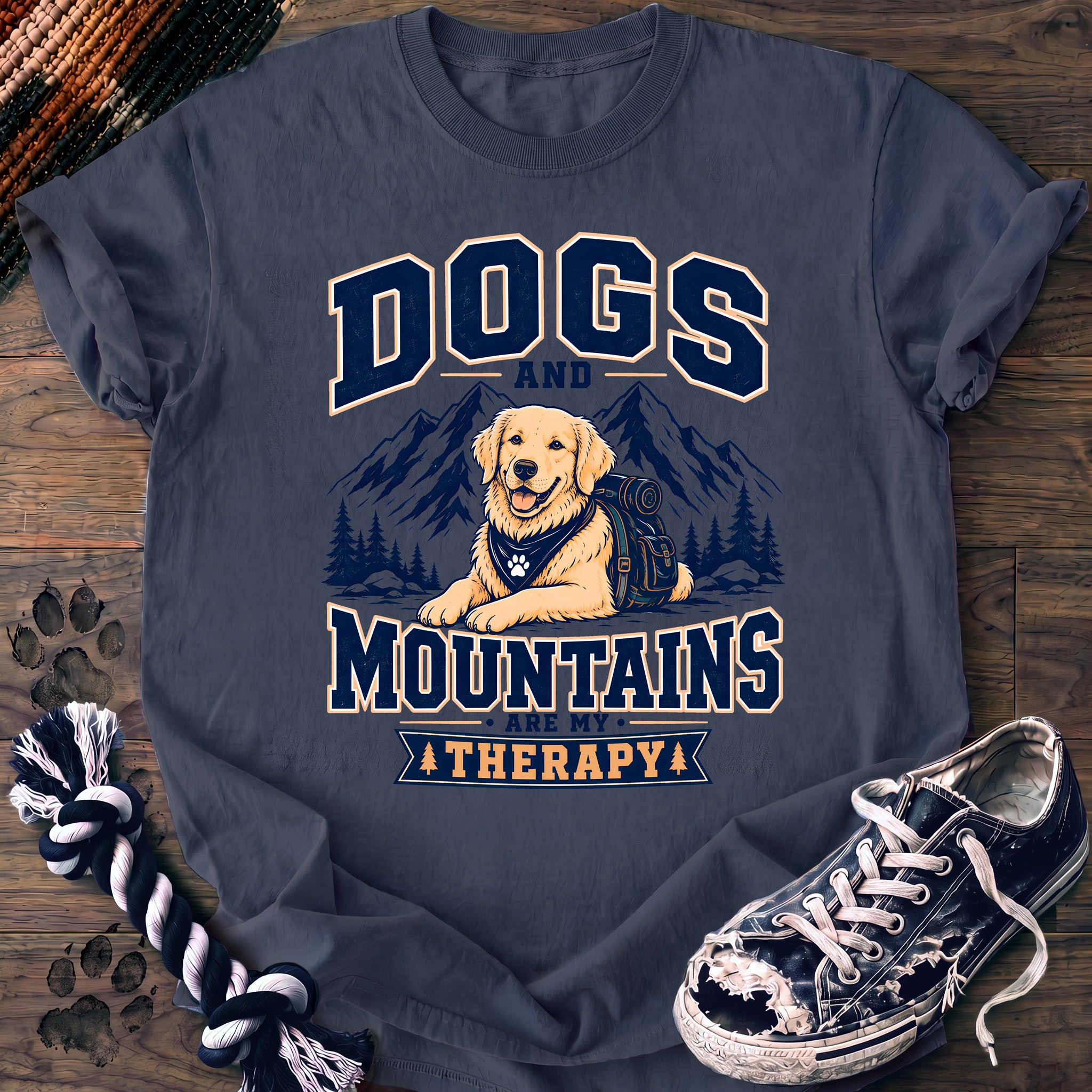 PAWSSION CLUB t-shirt in BlueJean color - SKU PC-0212