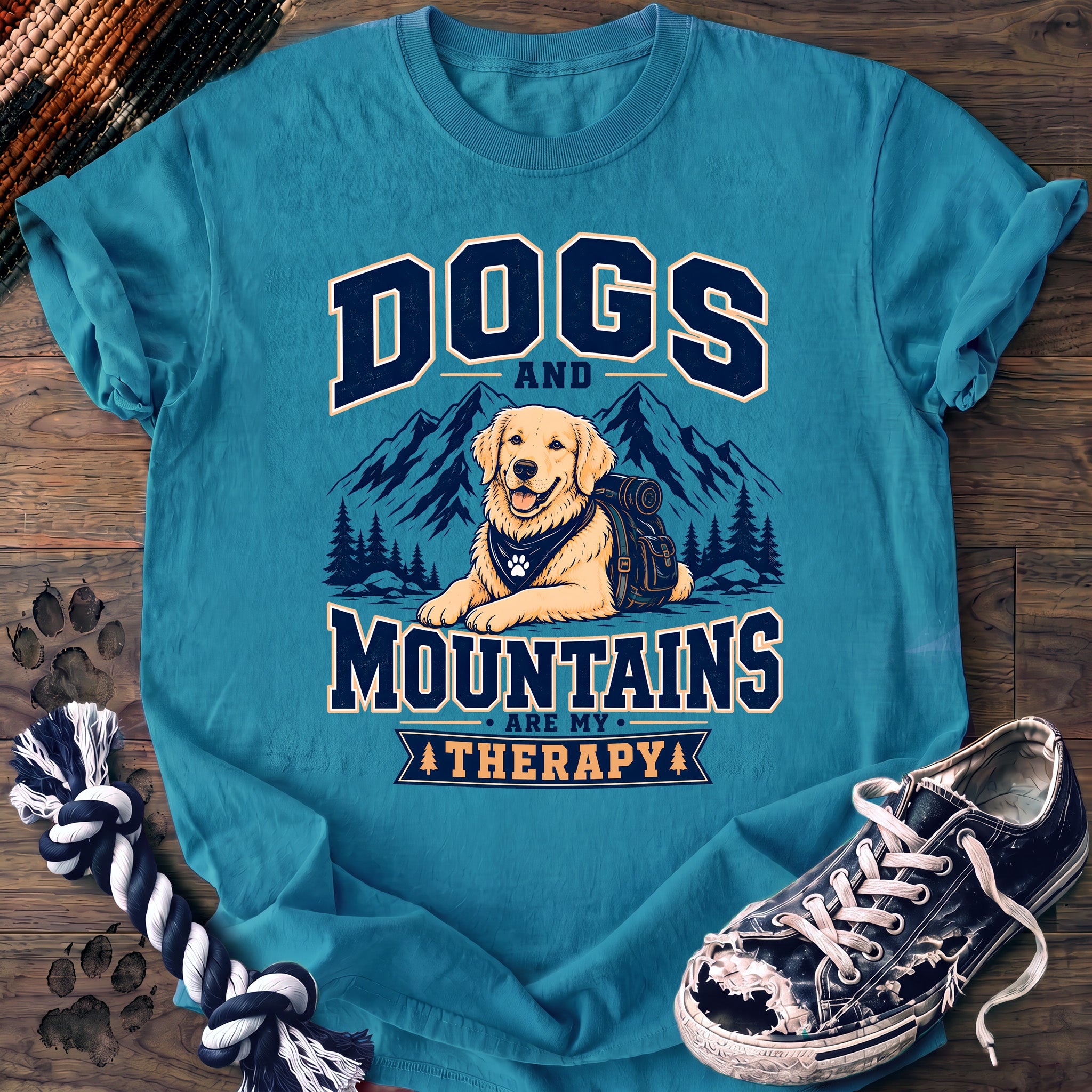 PAWSSION CLUB t-shirt in Sapphire color - SKU PC-0212