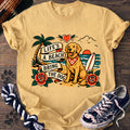 PAWSSION CLUB t-shirt in Butter color - SKU PC-0213