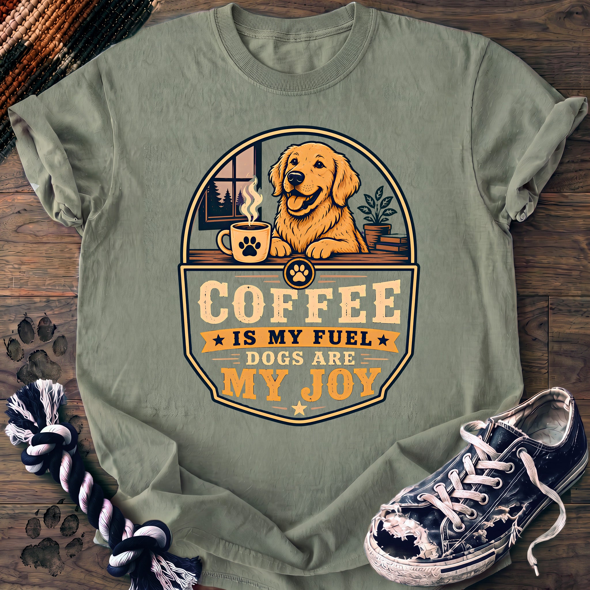 PAWSSION CLUB t-shirt in Bay color - SKU PC-0215