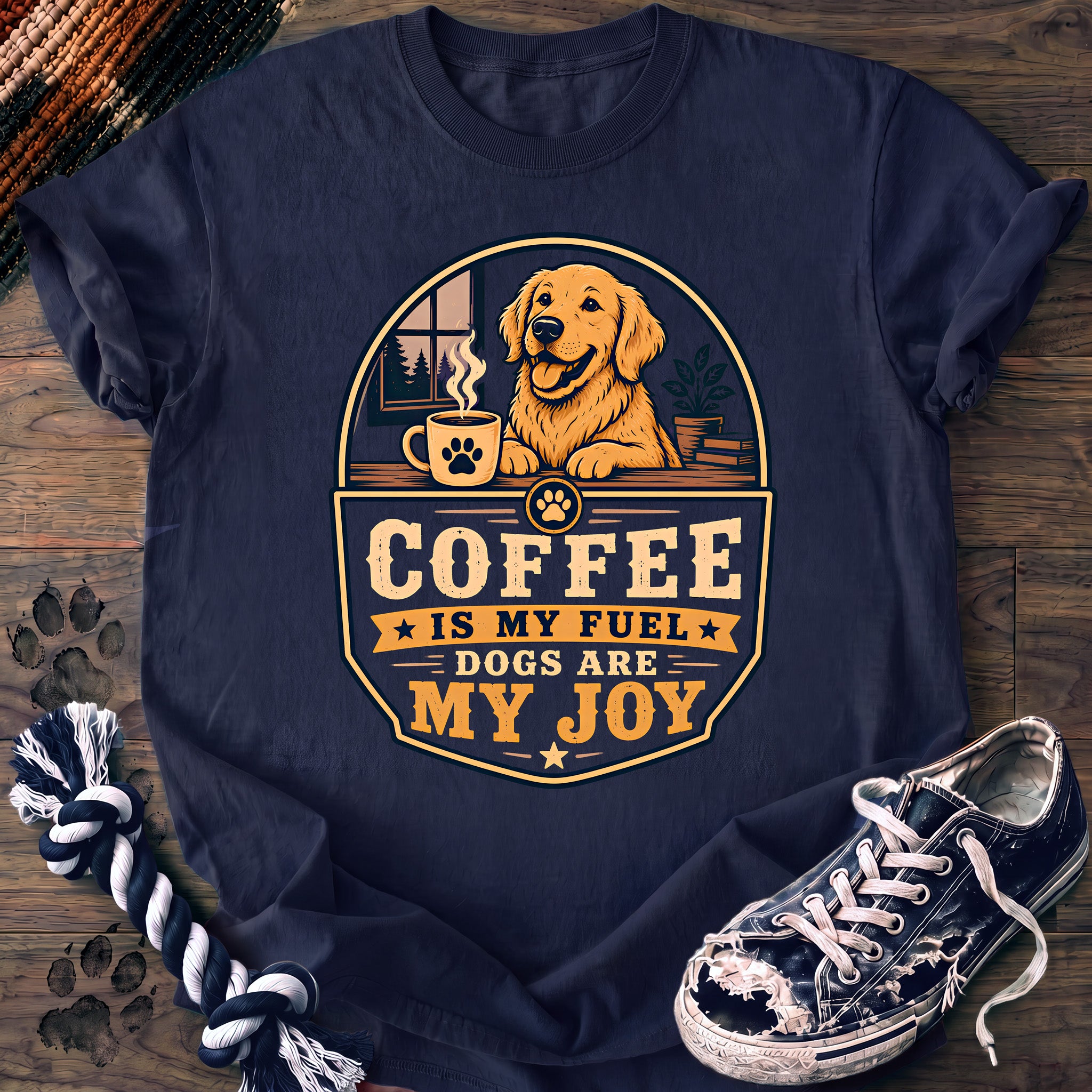 PAWSSION CLUB t-shirt in Navy color - SKU PC-0215