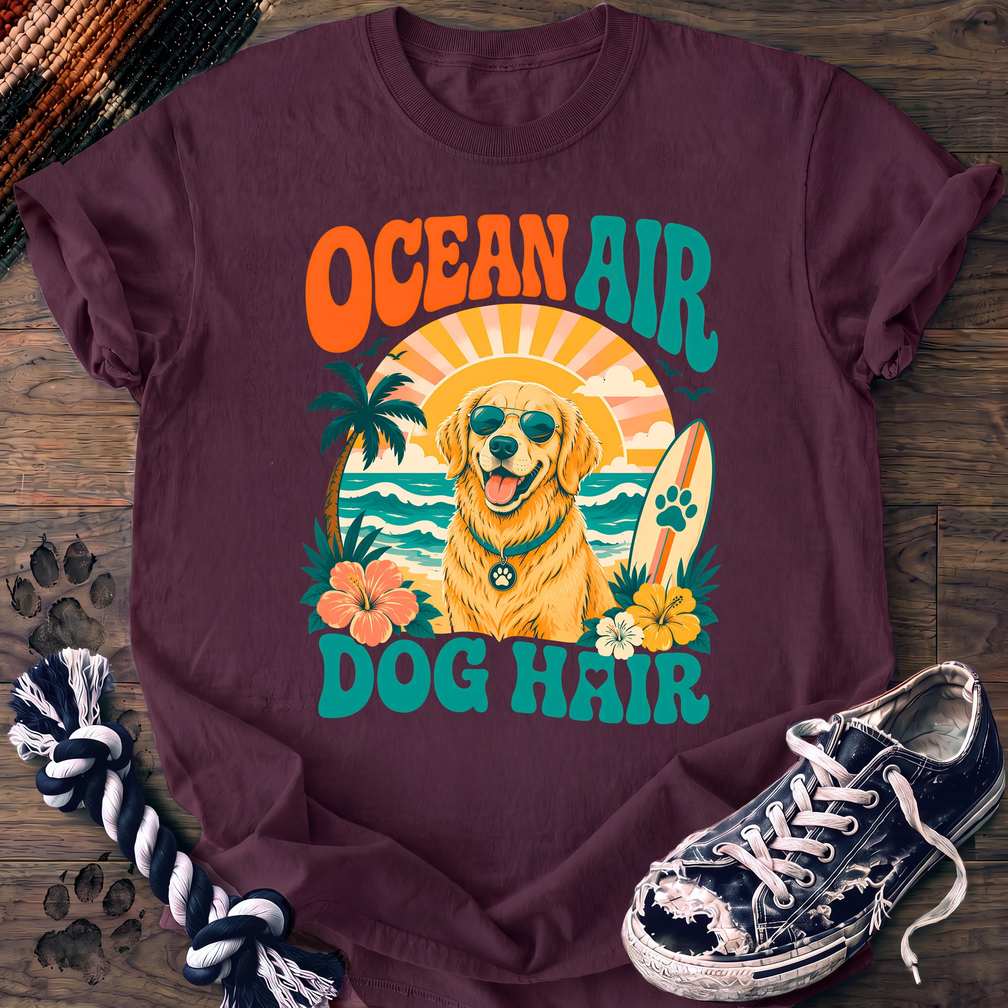 PAWSSION CLUB t-shirt in Berry color - SKU PC-0216