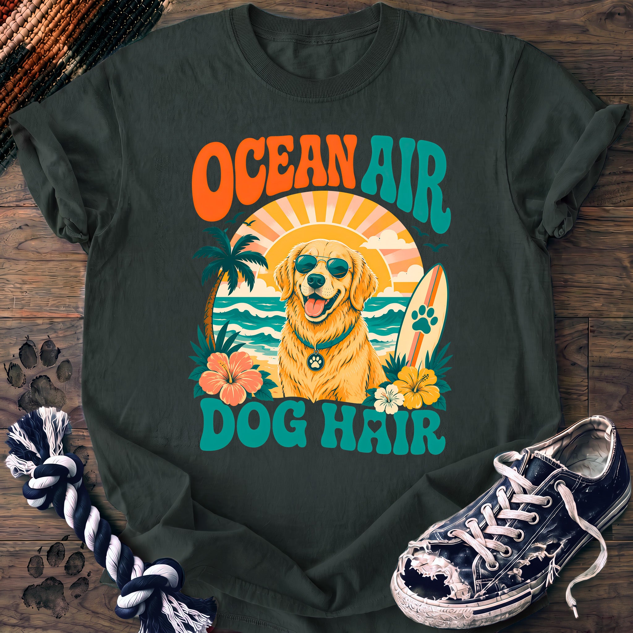 PAWSSION CLUB t-shirt in BlueSpruce color - SKU PC-0216