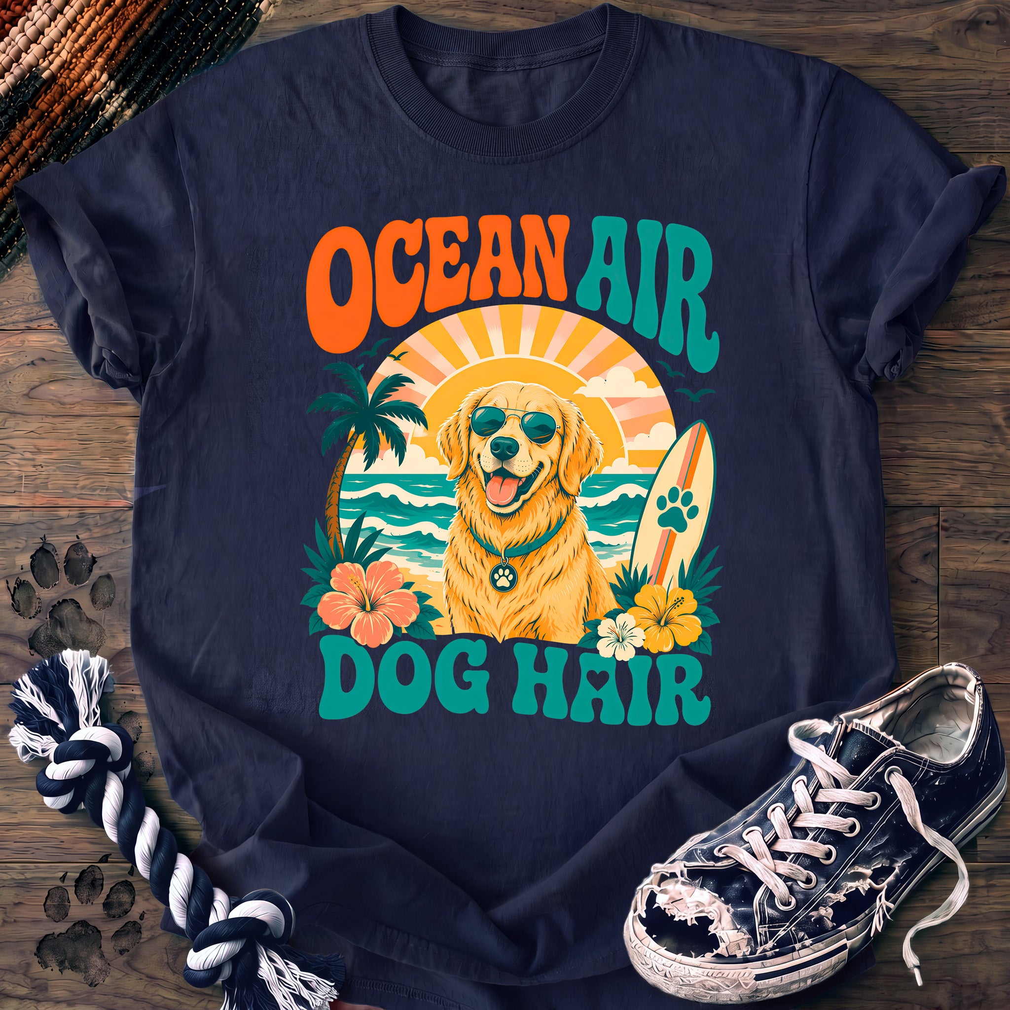 PAWSSION CLUB t-shirt in Navy color - SKU PC-0216