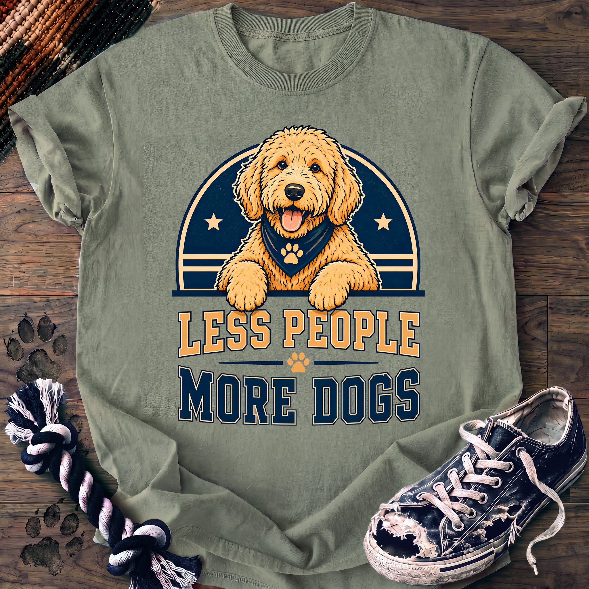 PAWSSION CLUB t-shirt in Bay color - SKU PC-0217
