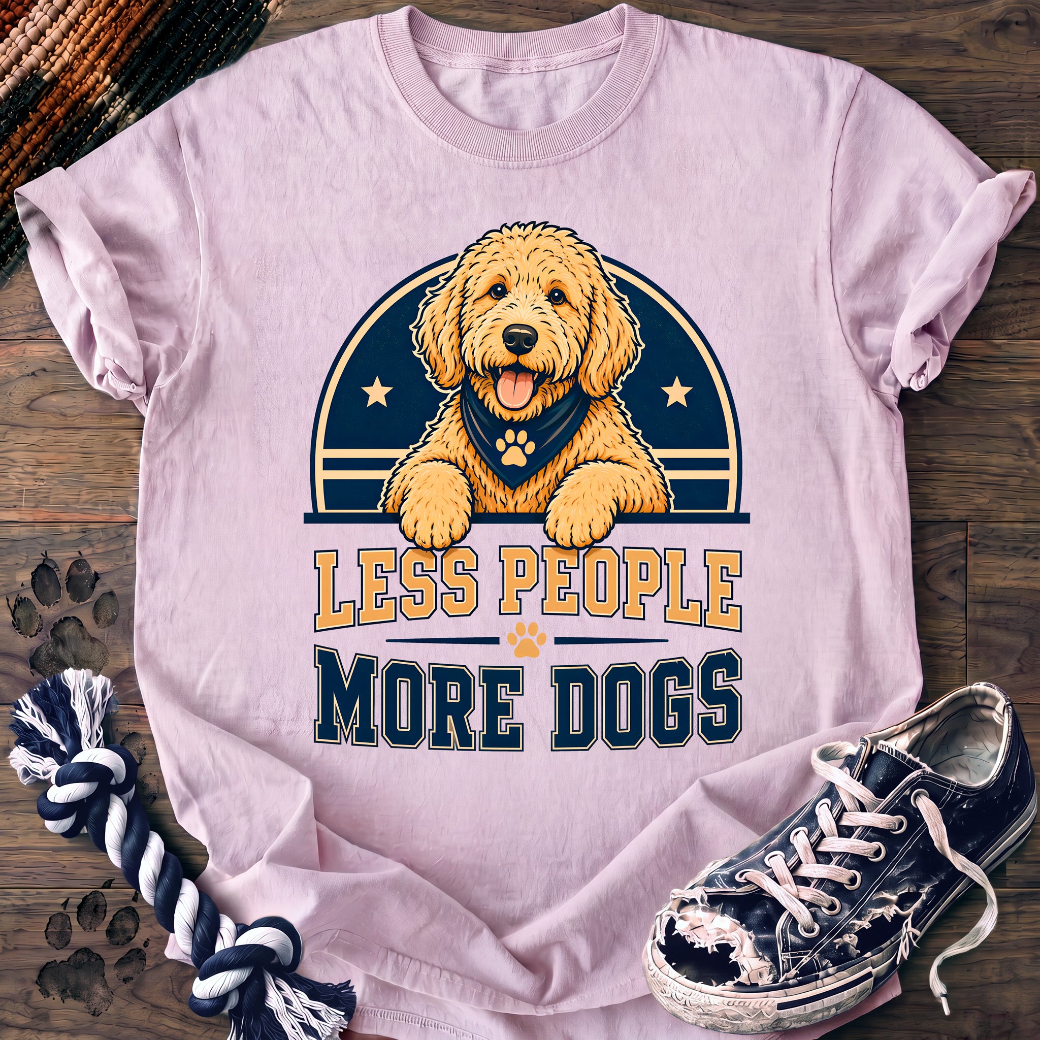 PAWSSION CLUB t-shirt in Blossom color - SKU PC-0217