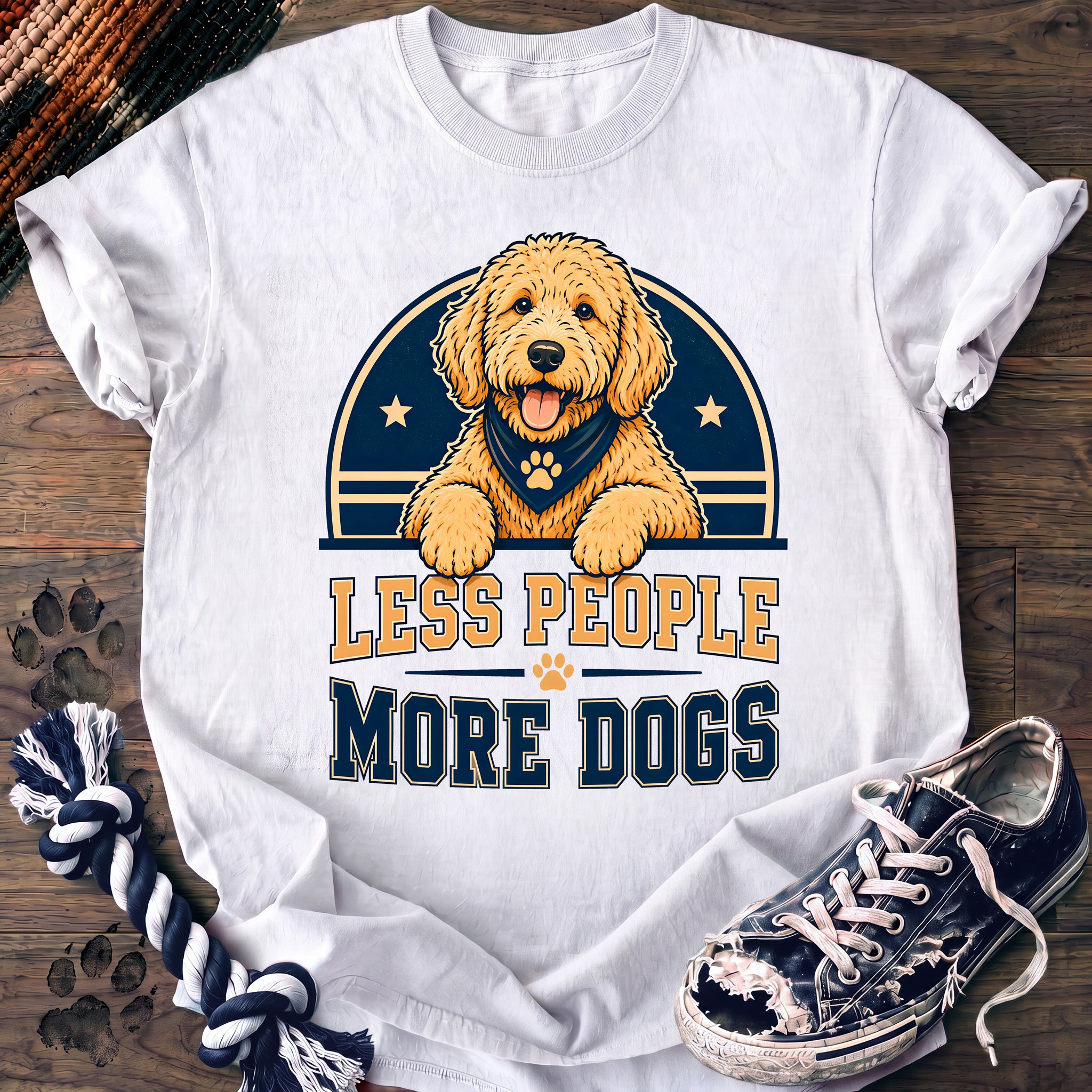 PAWSSION CLUB t-shirt in White color - SKU PC-0217