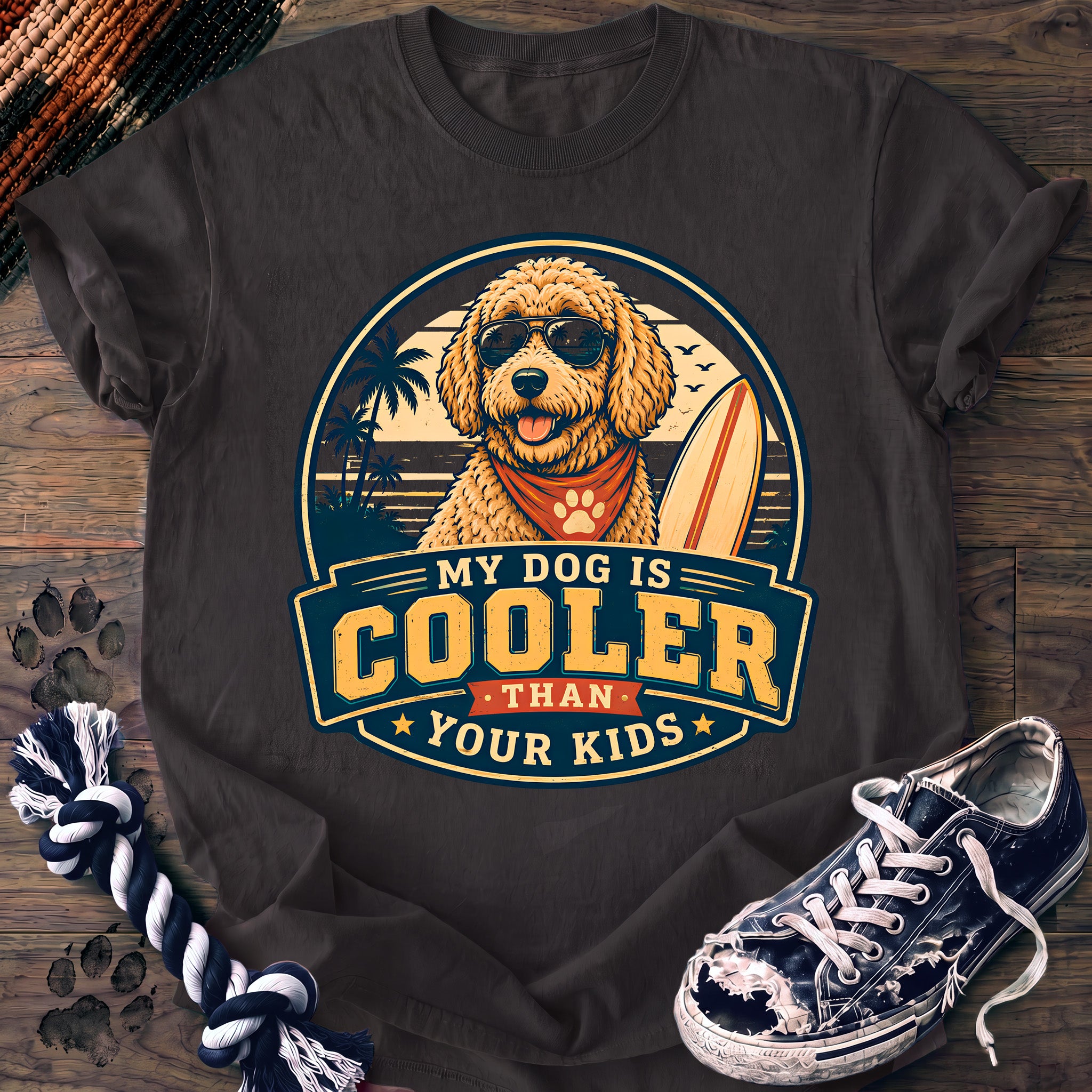 PAWSSION CLUB t-shirt in Graphite color - SKU PC-0218