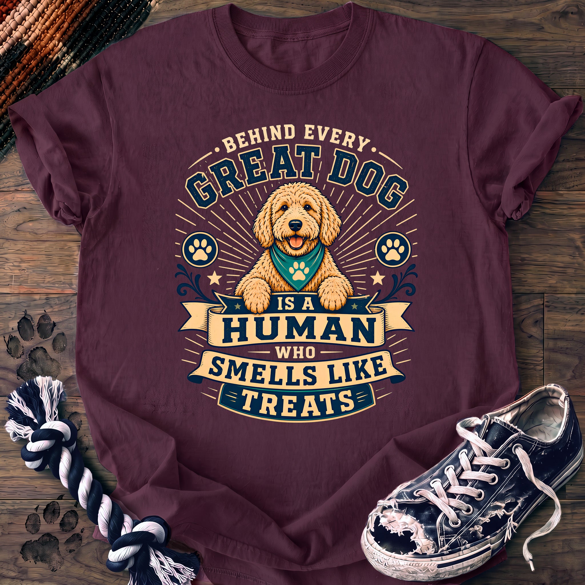 PAWSSION CLUB t-shirt in Berry color - SKU PC-0219
