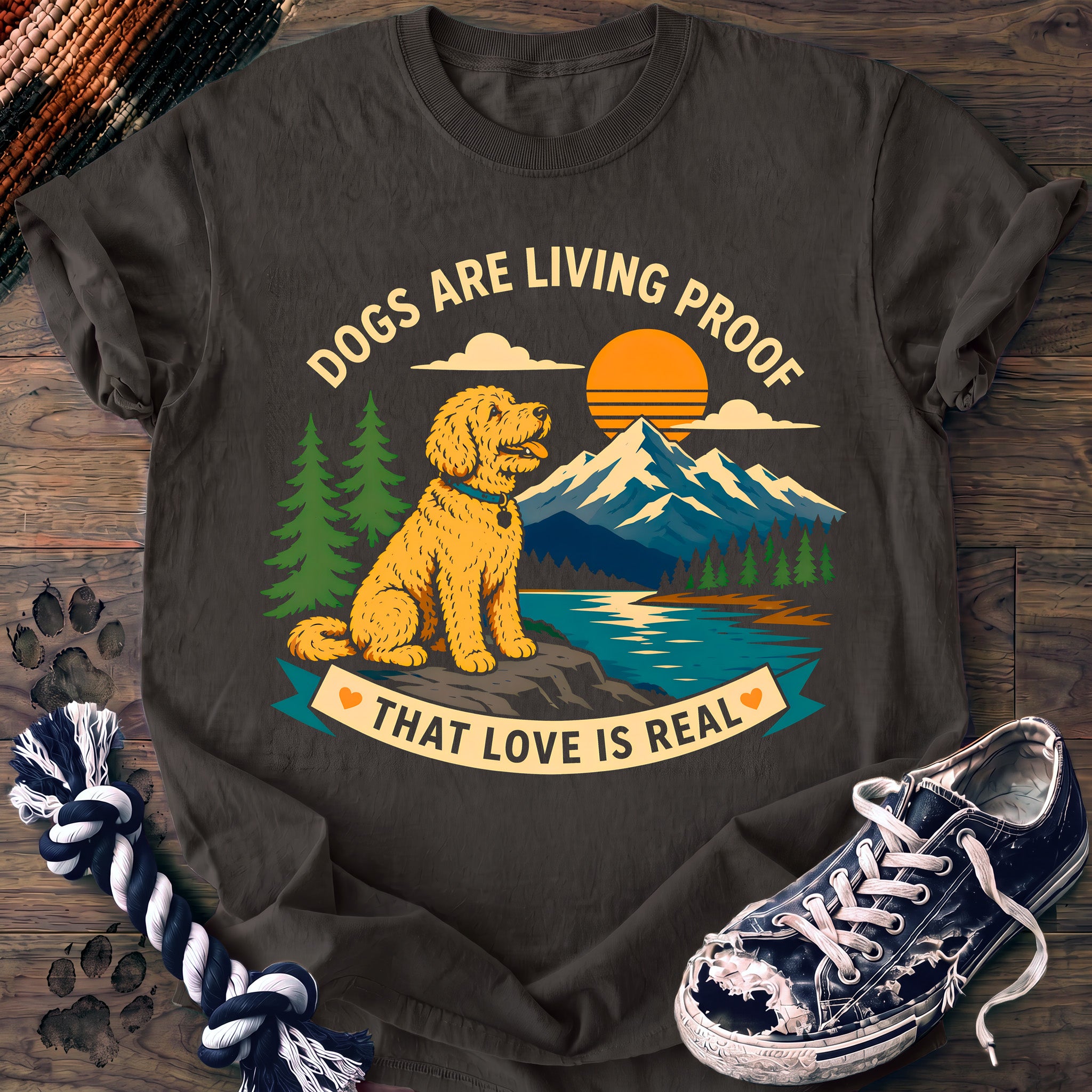 PAWSSION CLUB t-shirt in Pepper color - SKU PC-0221