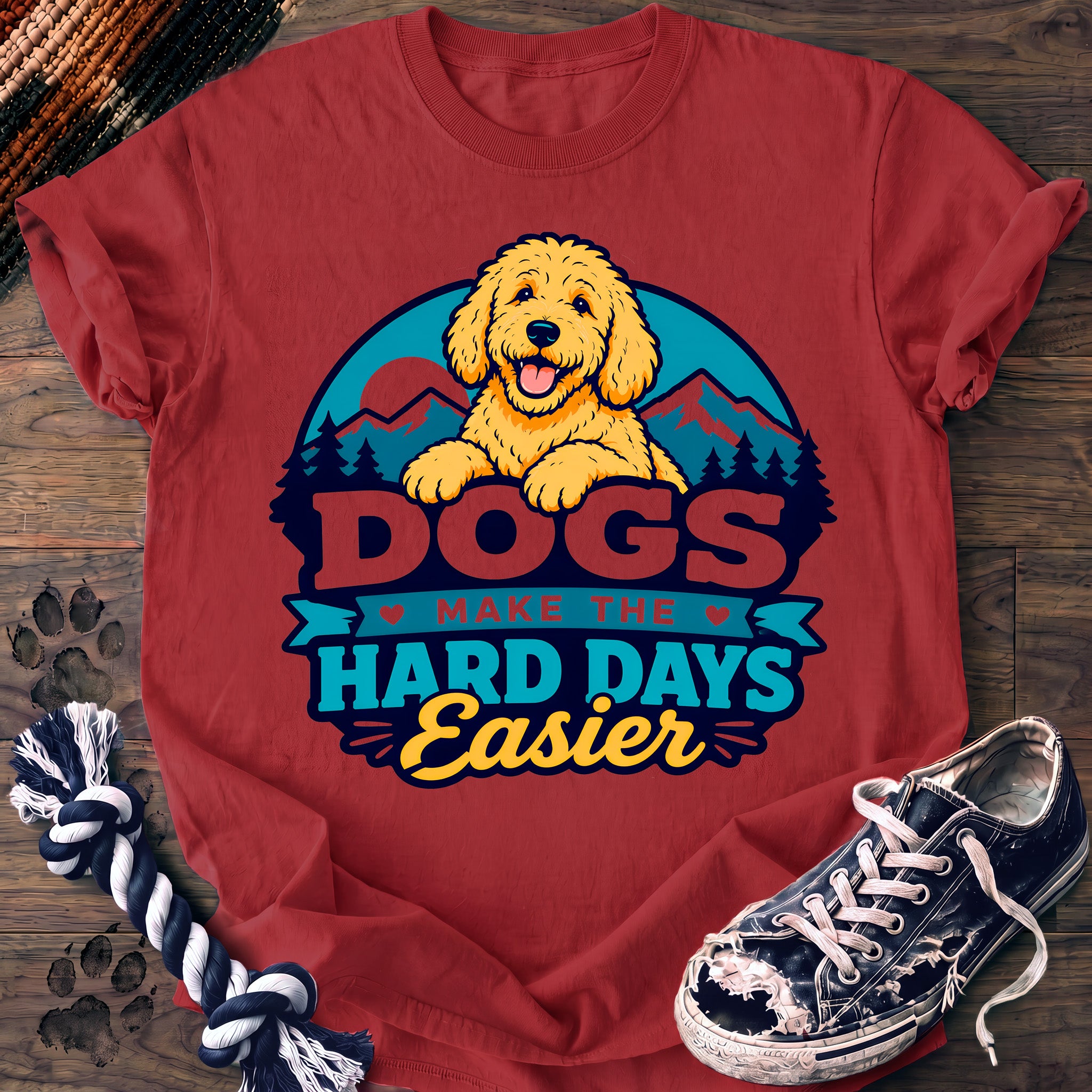 PAWSSION CLUB t-shirt in Watermelon color - SKU PC-0223