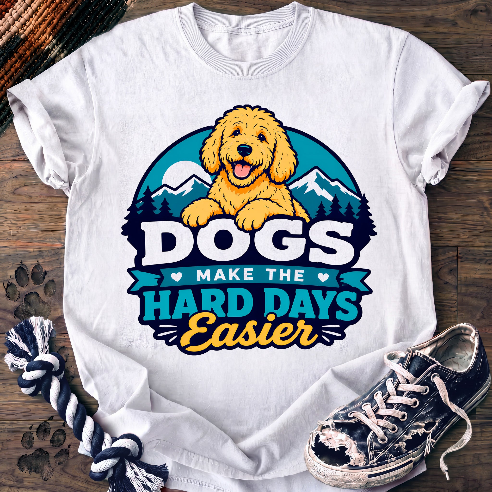 PAWSSION CLUB t-shirt in White color - SKU PC-0223