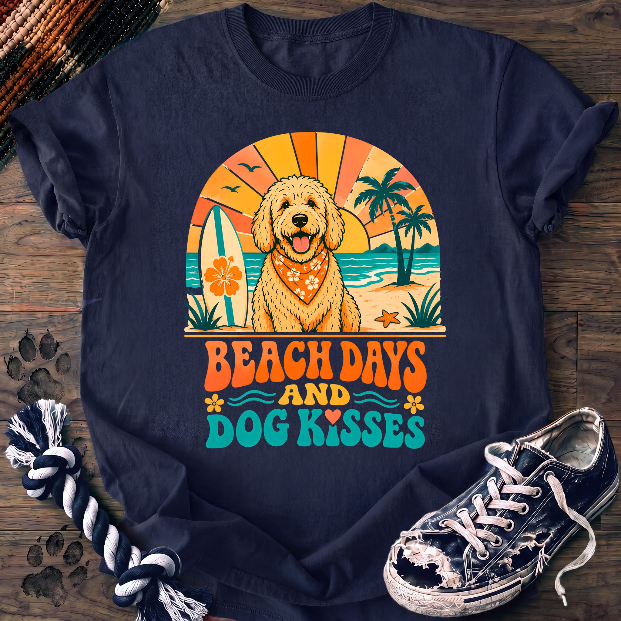 PAWSSION CLUB t-shirt in Navy color - SKU PC-0226