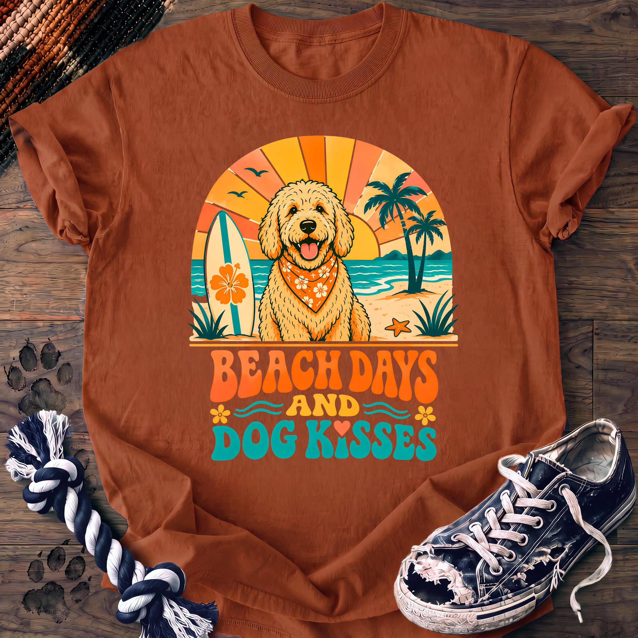 PAWSSION CLUB t-shirt in Yam color - SKU PC-0226