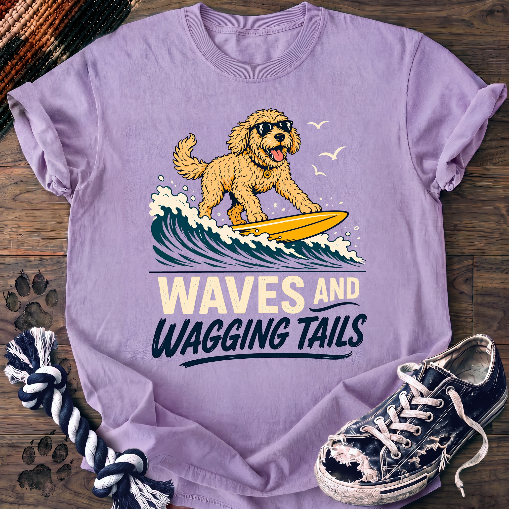 PAWSSION CLUB t-shirt in Orchid color - SKU PC-0227