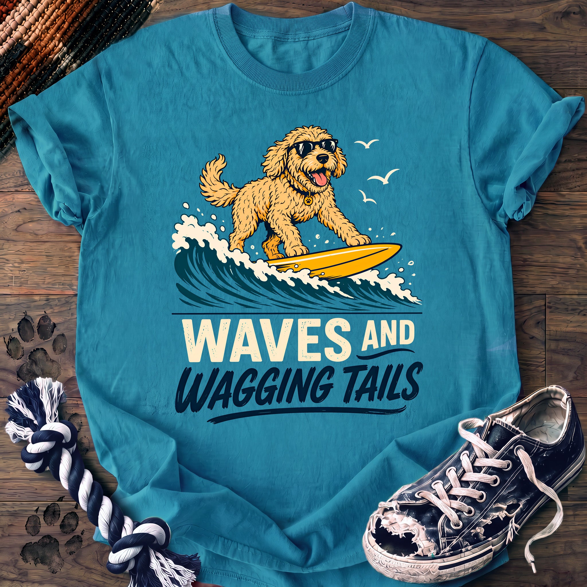 PAWSSION CLUB t-shirt in Sapphire color - SKU PC-0227