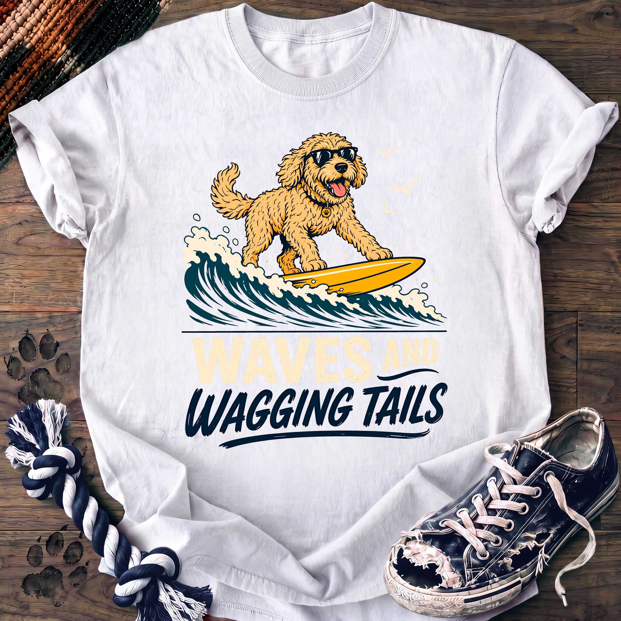 PAWSSION CLUB t-shirt in White color - SKU PC-0227