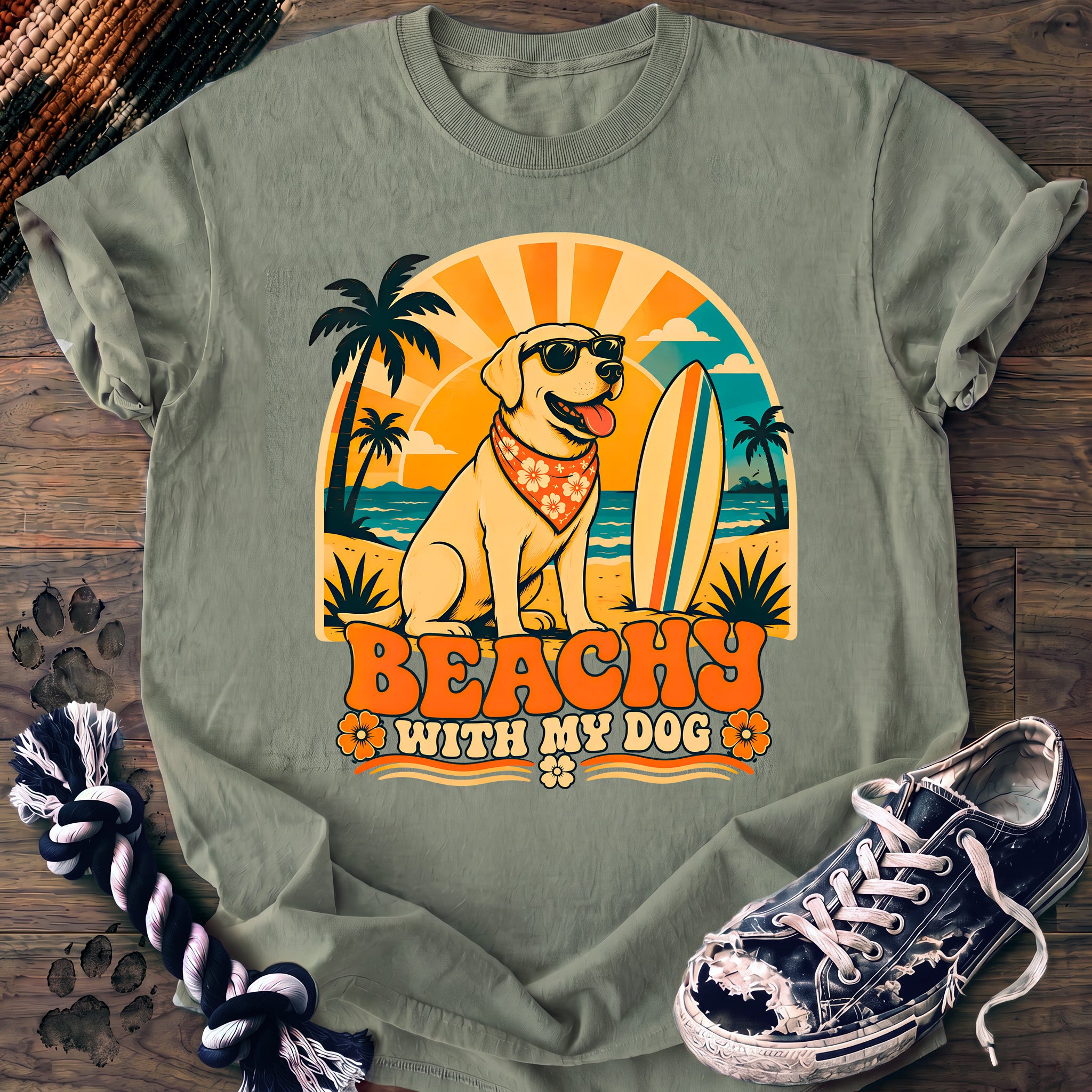 PAWSSION CLUB t-shirt in Bay color - SKU PC-0230