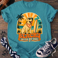 PAWSSION CLUB t-shirt in LagoonBlue color - SKU PC-0230