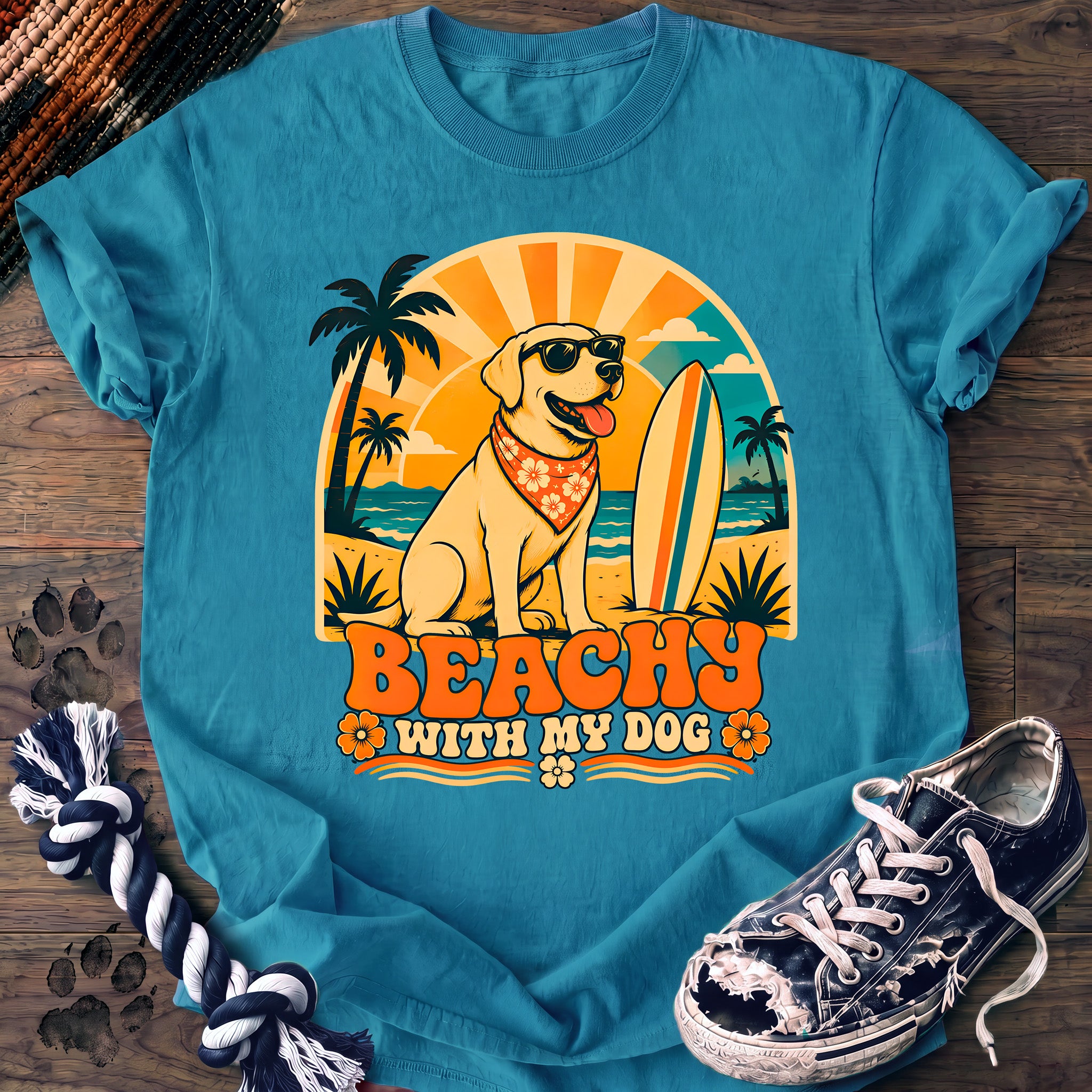 PAWSSION CLUB t-shirt in Sapphire color - SKU PC-0230
