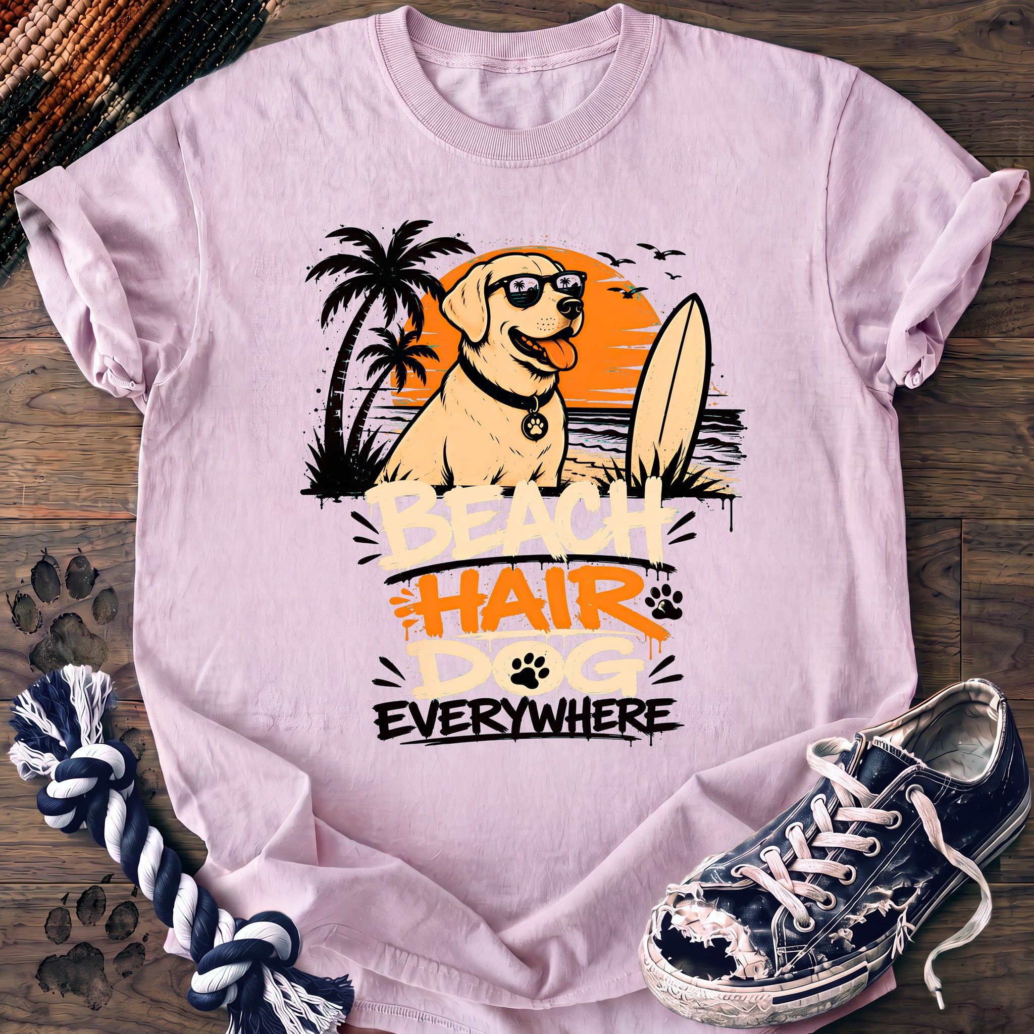 PAWSSION CLUB t-shirt in Blossom color - SKU PC-0231
