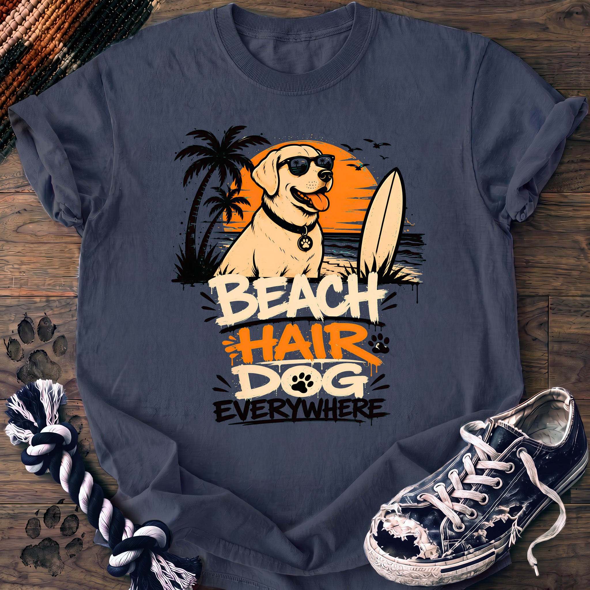 PAWSSION CLUB t-shirt in BlueJean color - SKU PC-0231