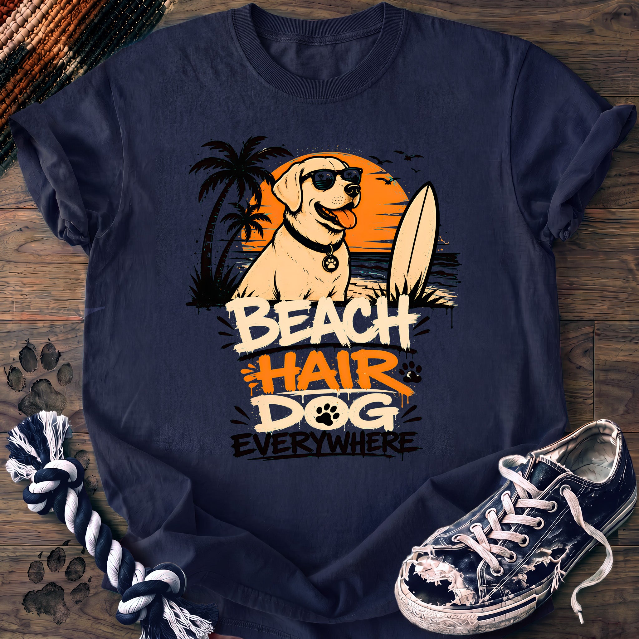 PAWSSION CLUB t-shirt in Navy color - SKU PC-0231