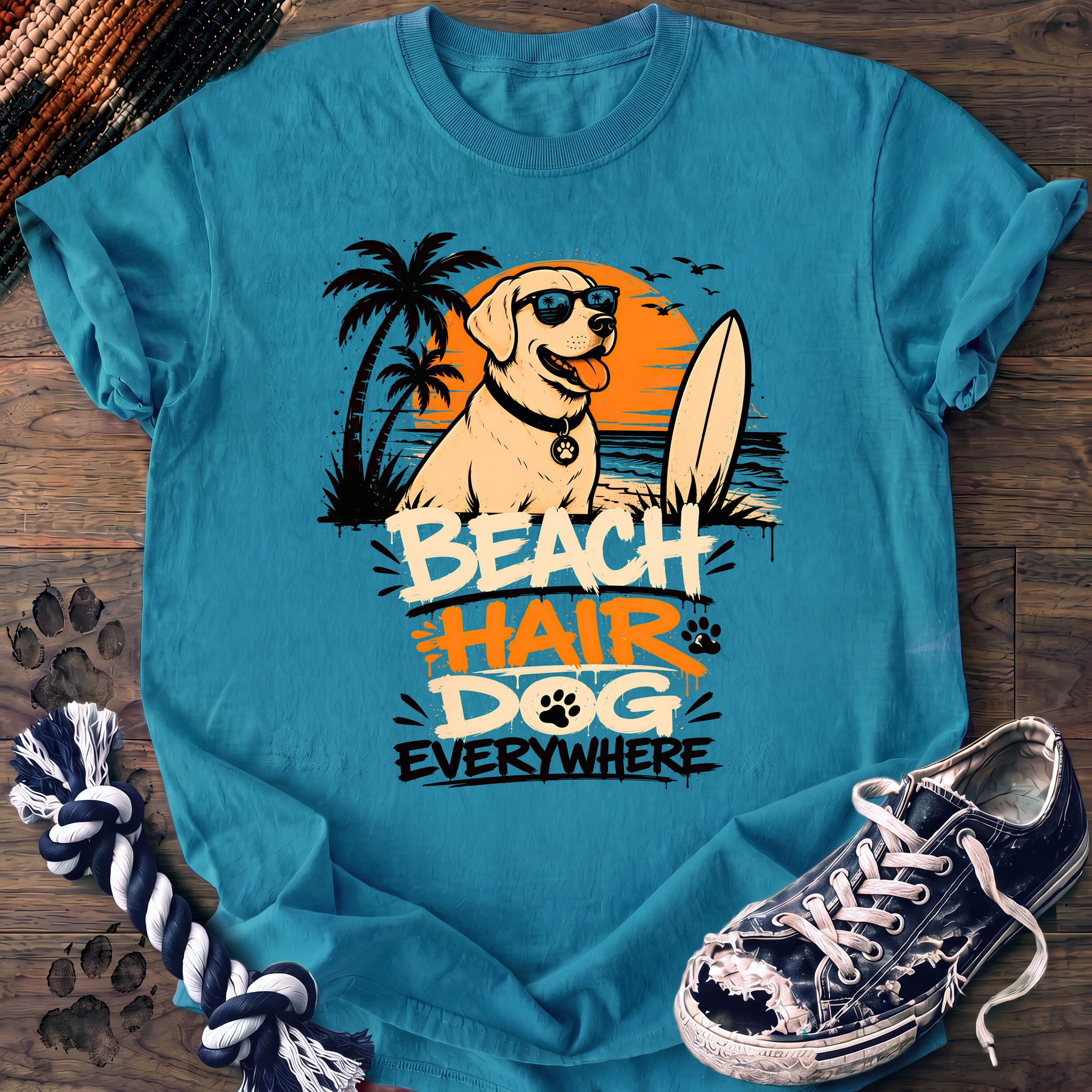 PAWSSION CLUB t-shirt in Sapphire color - SKU PC-0231