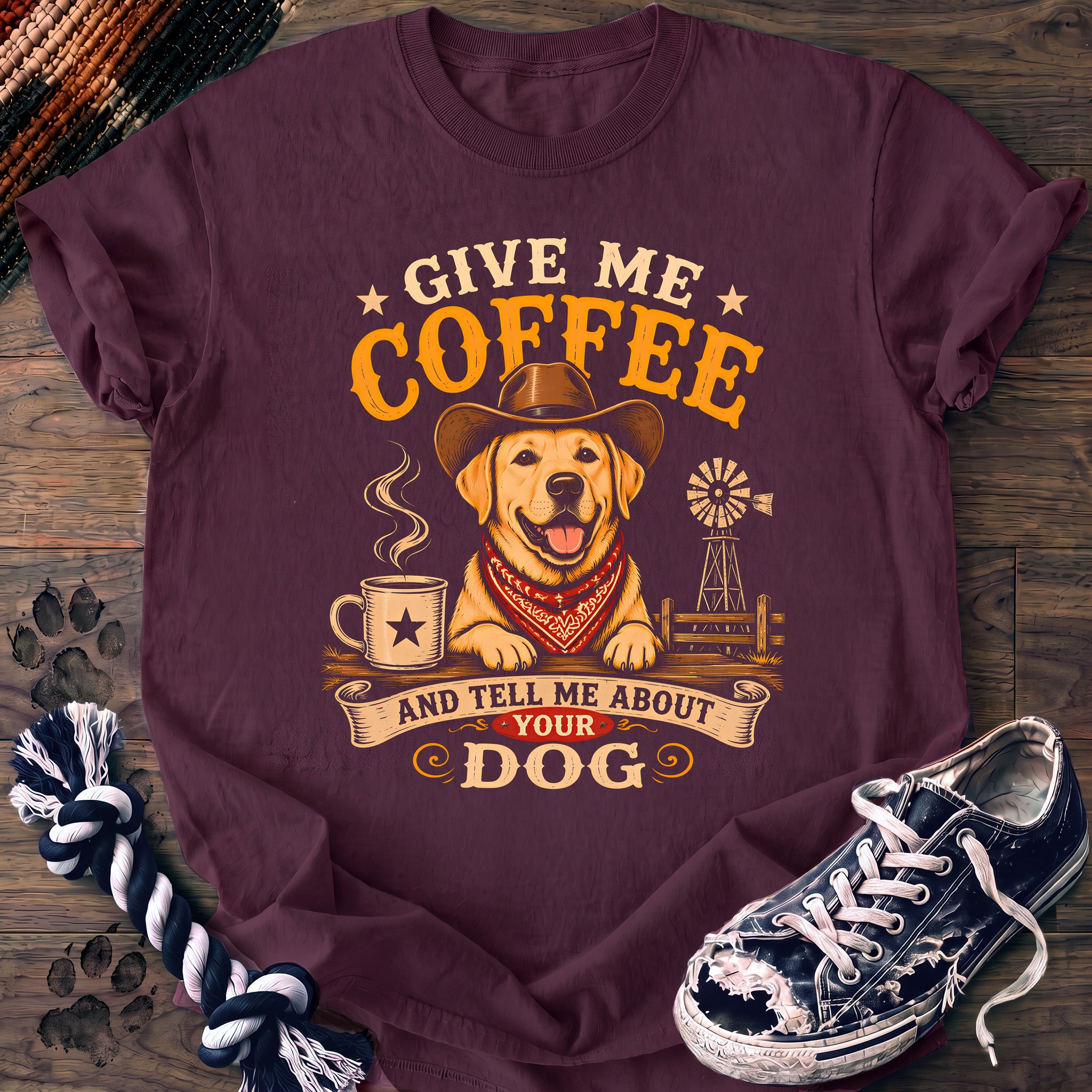 PAWSSION CLUB t-shirt in Berry color - SKU PC-0232