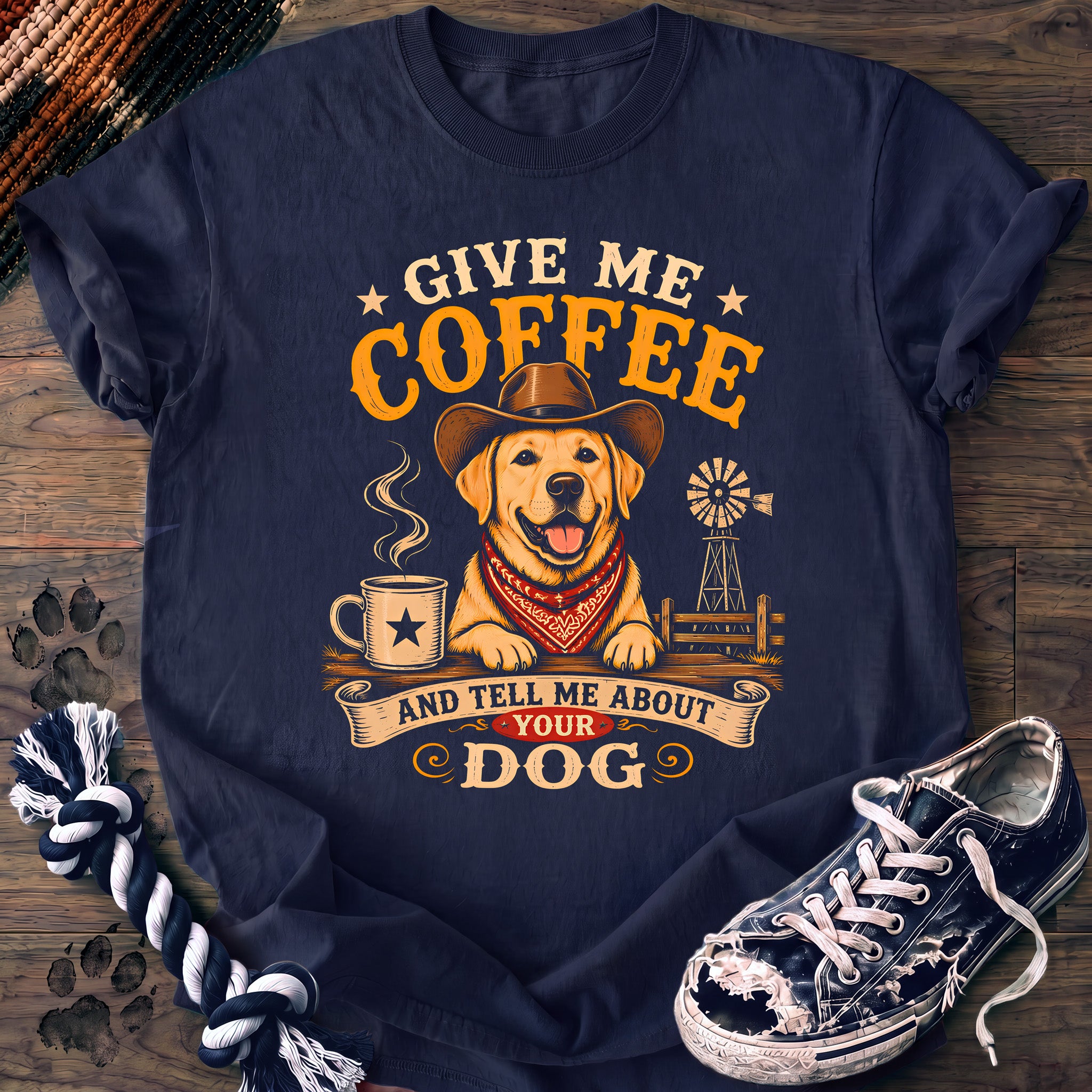 PAWSSION CLUB t-shirt in Navy color - SKU PC-0232