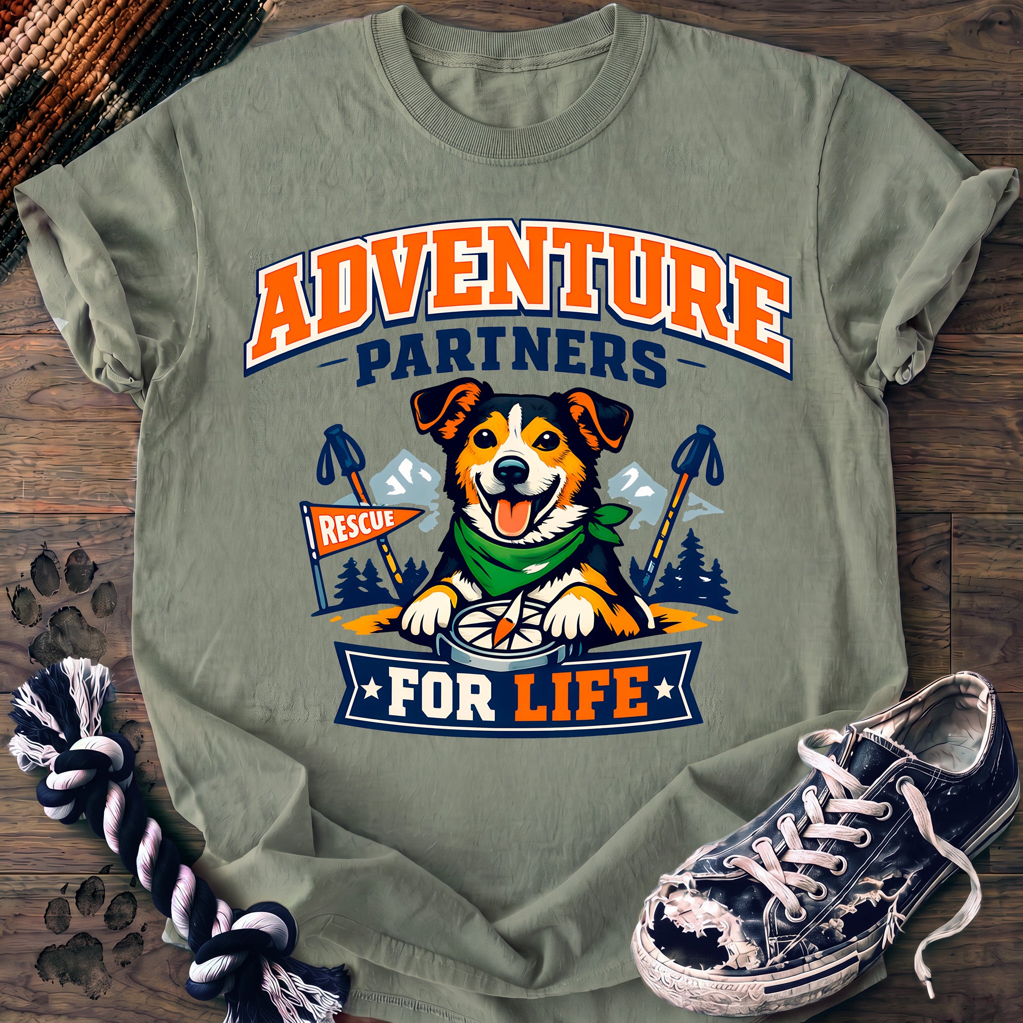 PAWSSION CLUB t-shirt in Bay color - SKU PC-0237
