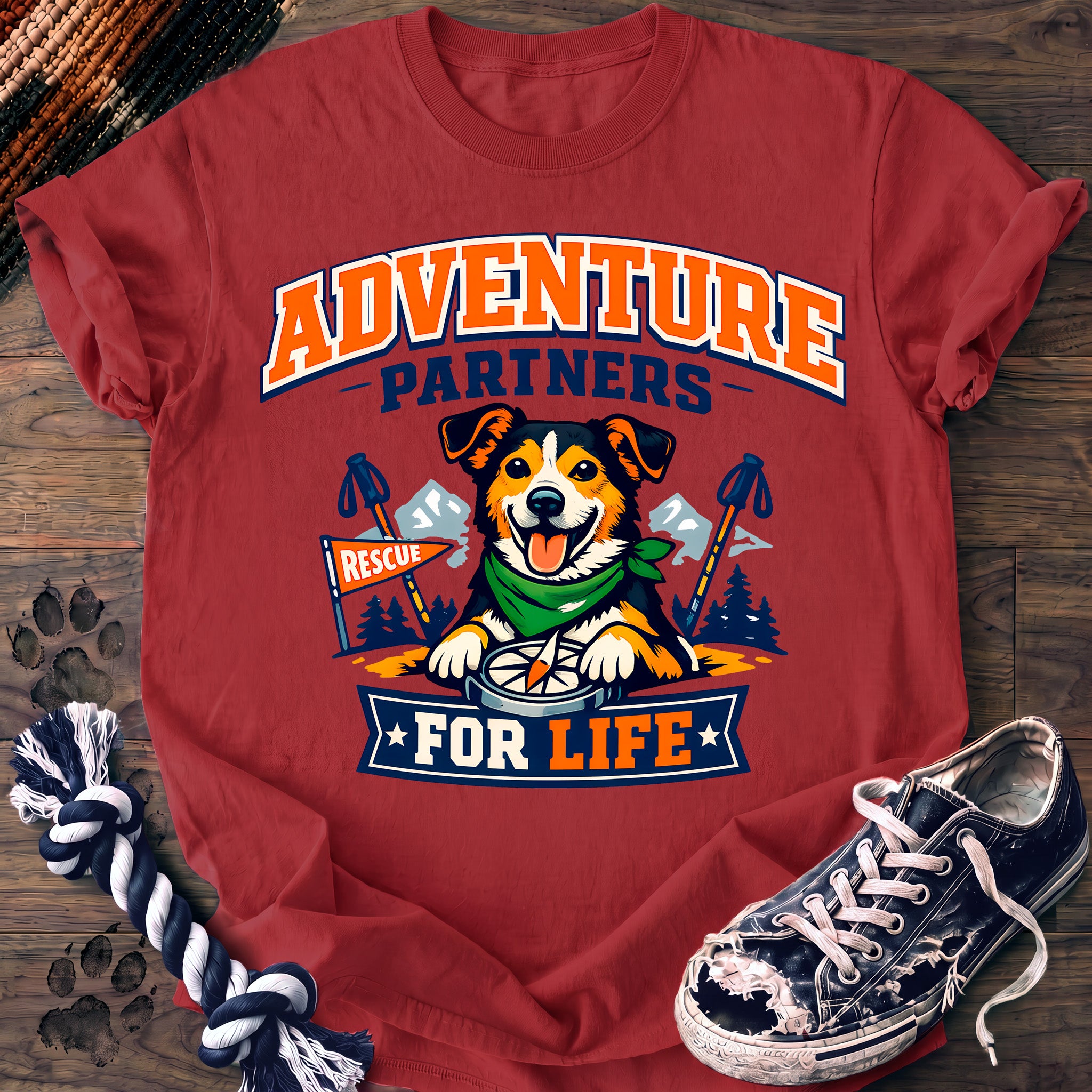 PAWSSION CLUB t-shirt in Watermelon color - SKU PC-0237