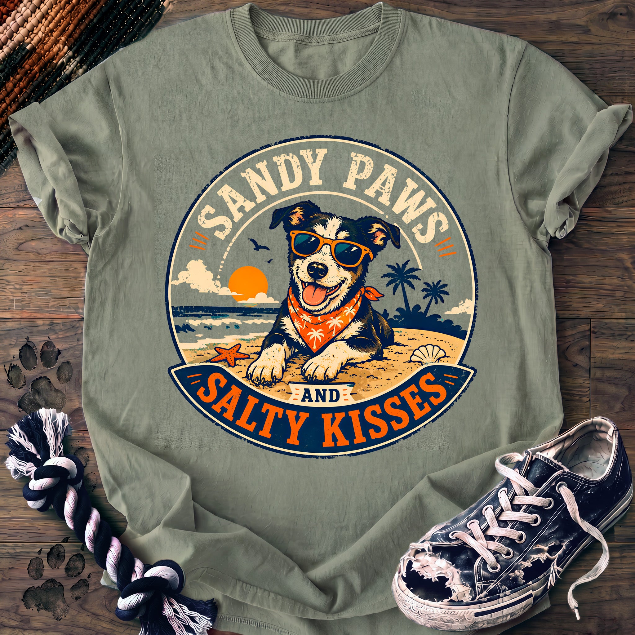 PAWSSION CLUB t-shirt in Bay color - SKU PC-0238